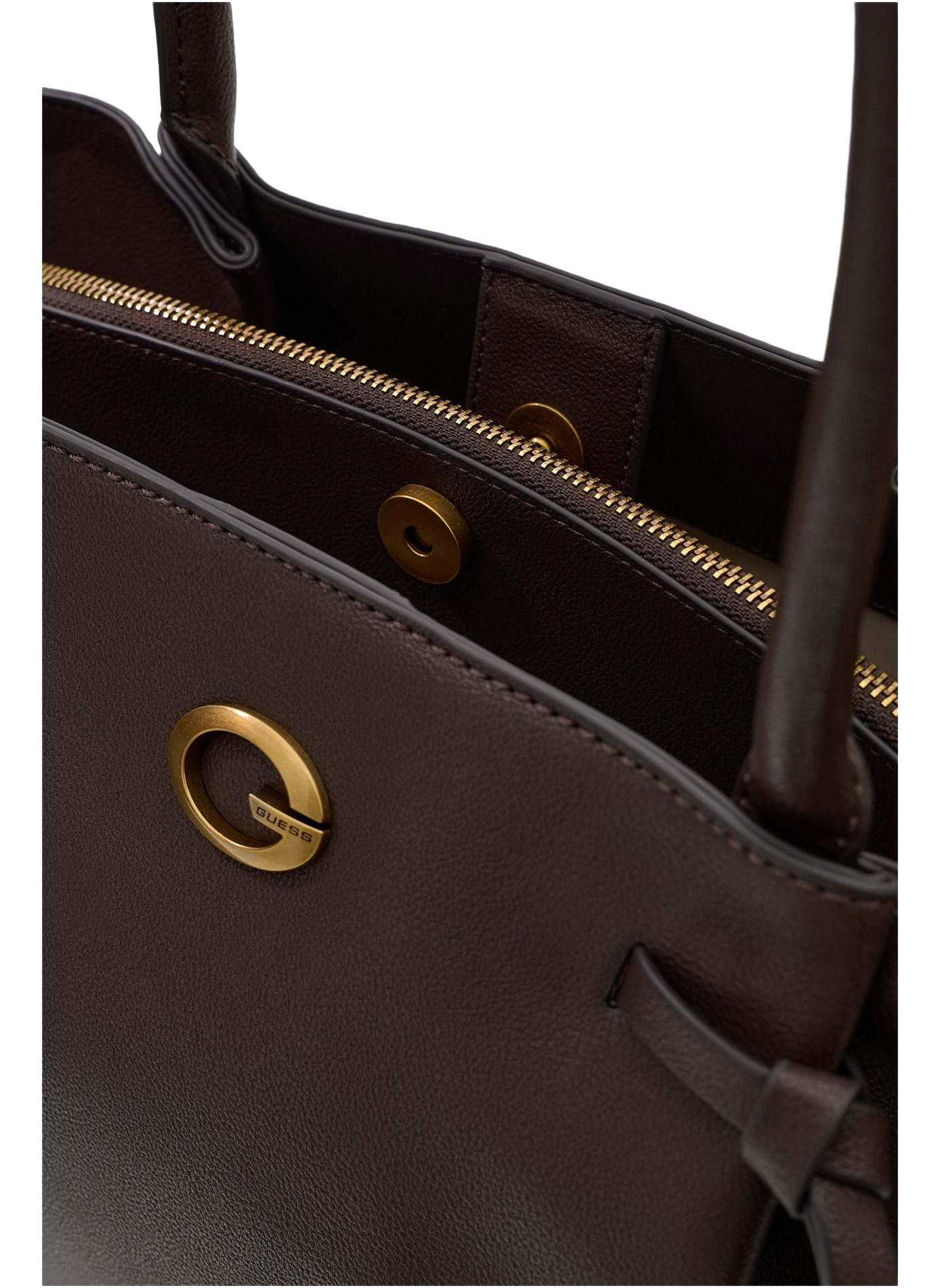 Sac porté épaule effet cuir | Marron GUESS Femme