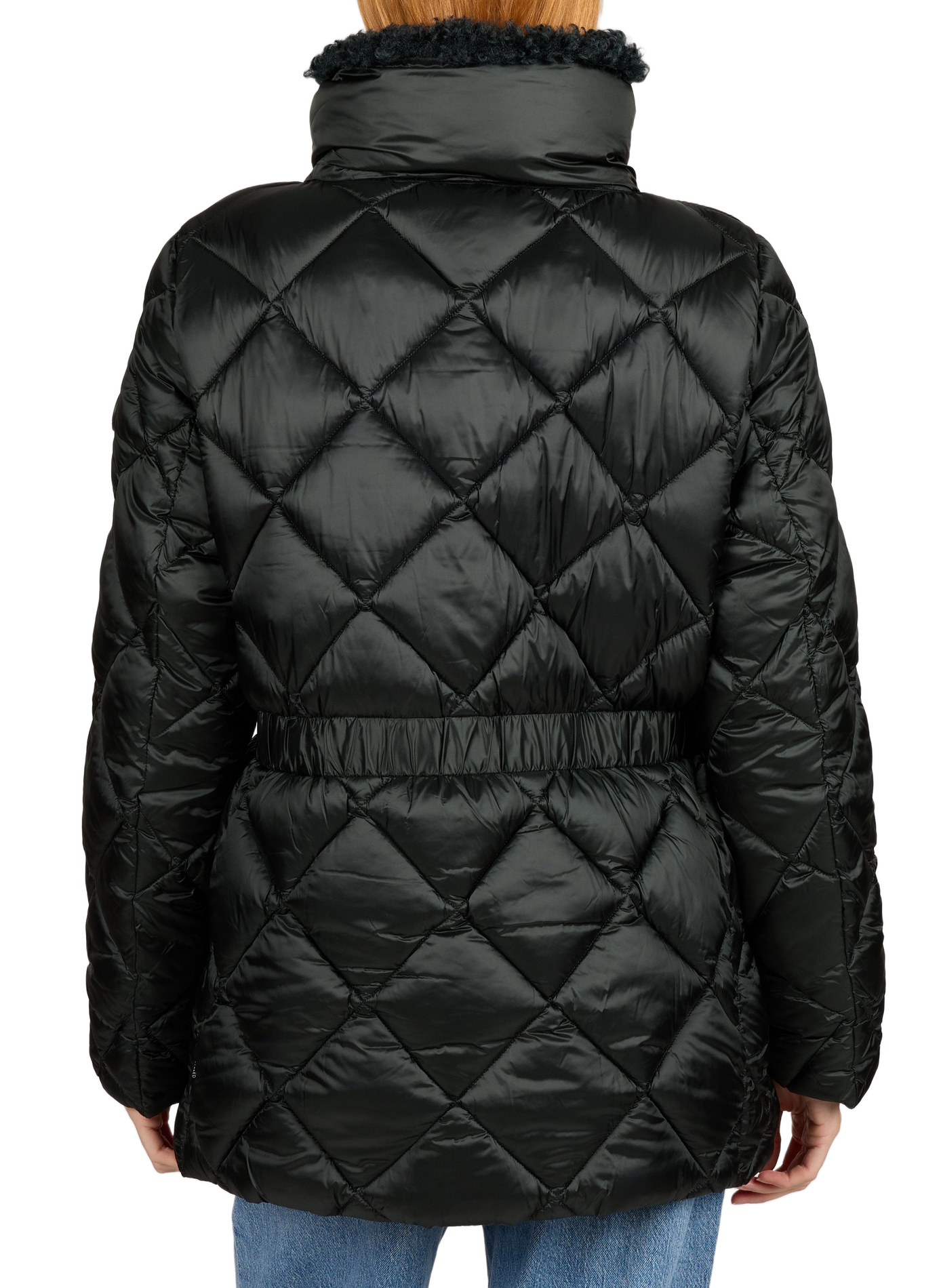 Gerade Daunenjacke mit Stehkragen SAVE THE DUCK Khaki