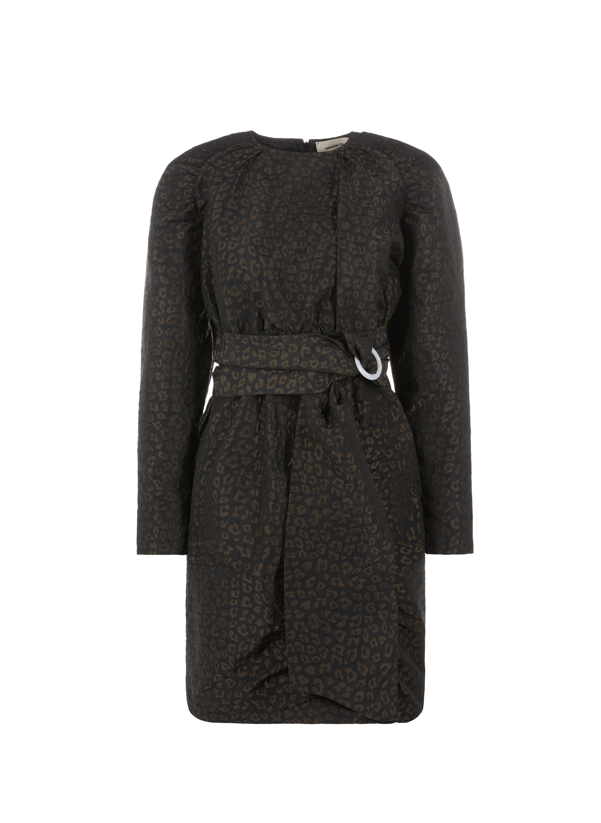 Robe imprimé léopard SAISON 1865 Vert