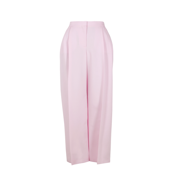 Alexander Mcqueen Tailored Wool Trousers In Pink
