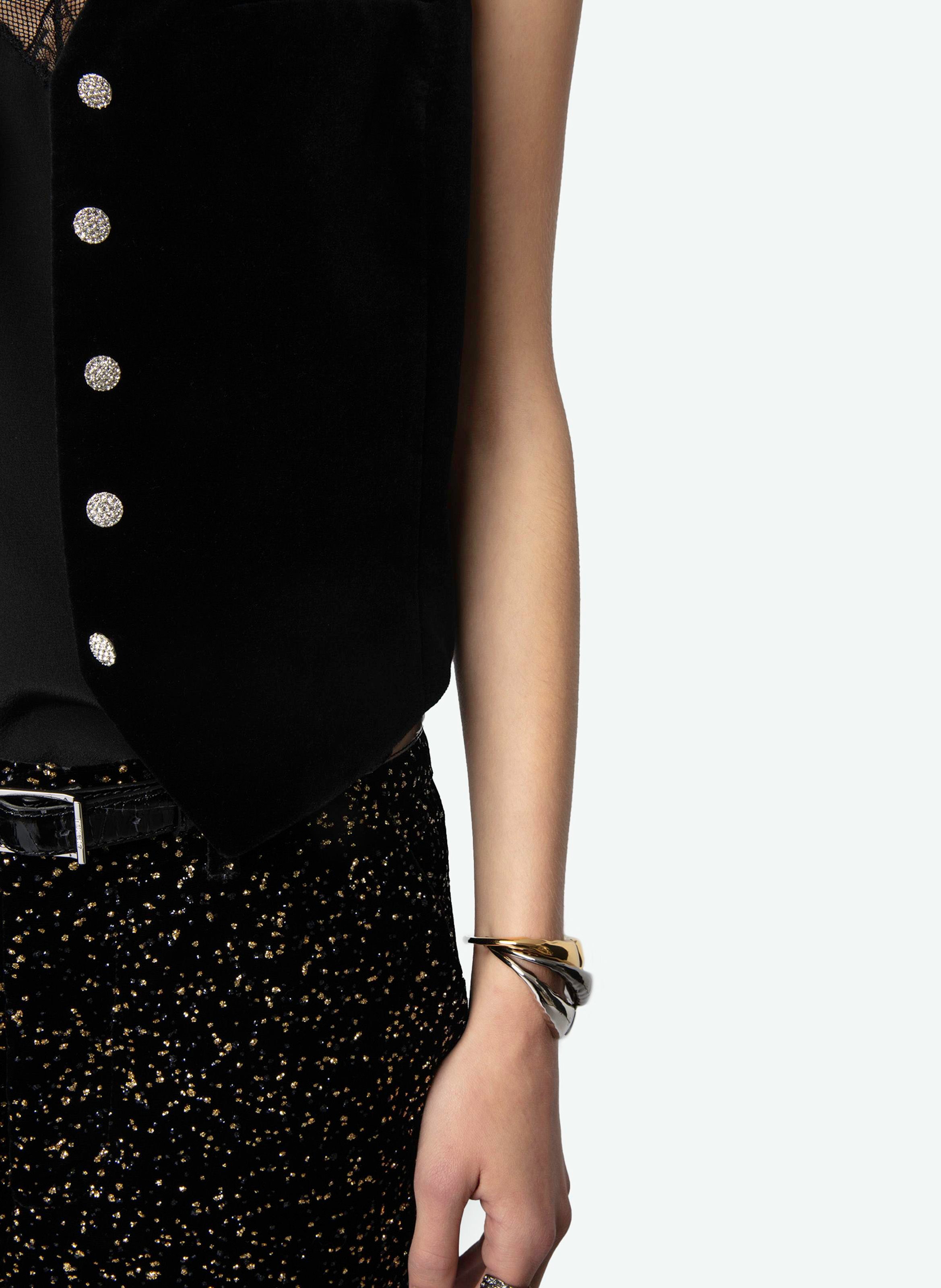 Gilet de tailleur en coton ZADIG&VOLTAIRE Noir