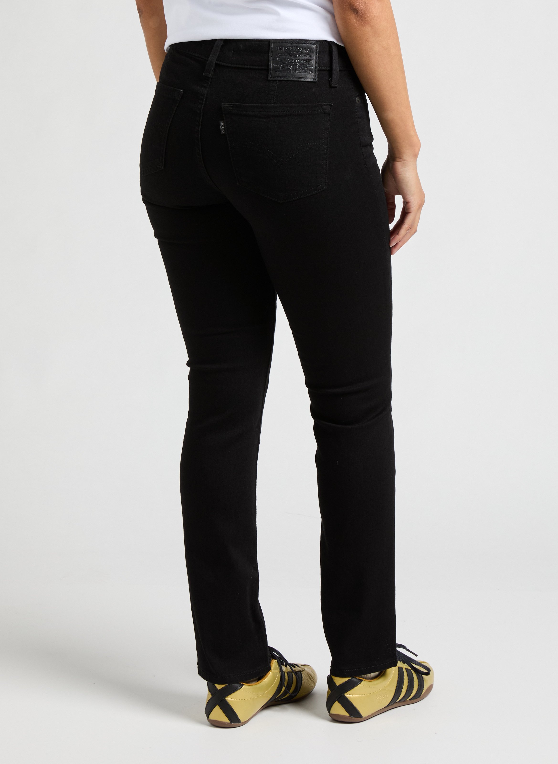 Slim Fit Jeans 712 LEVI'S Black