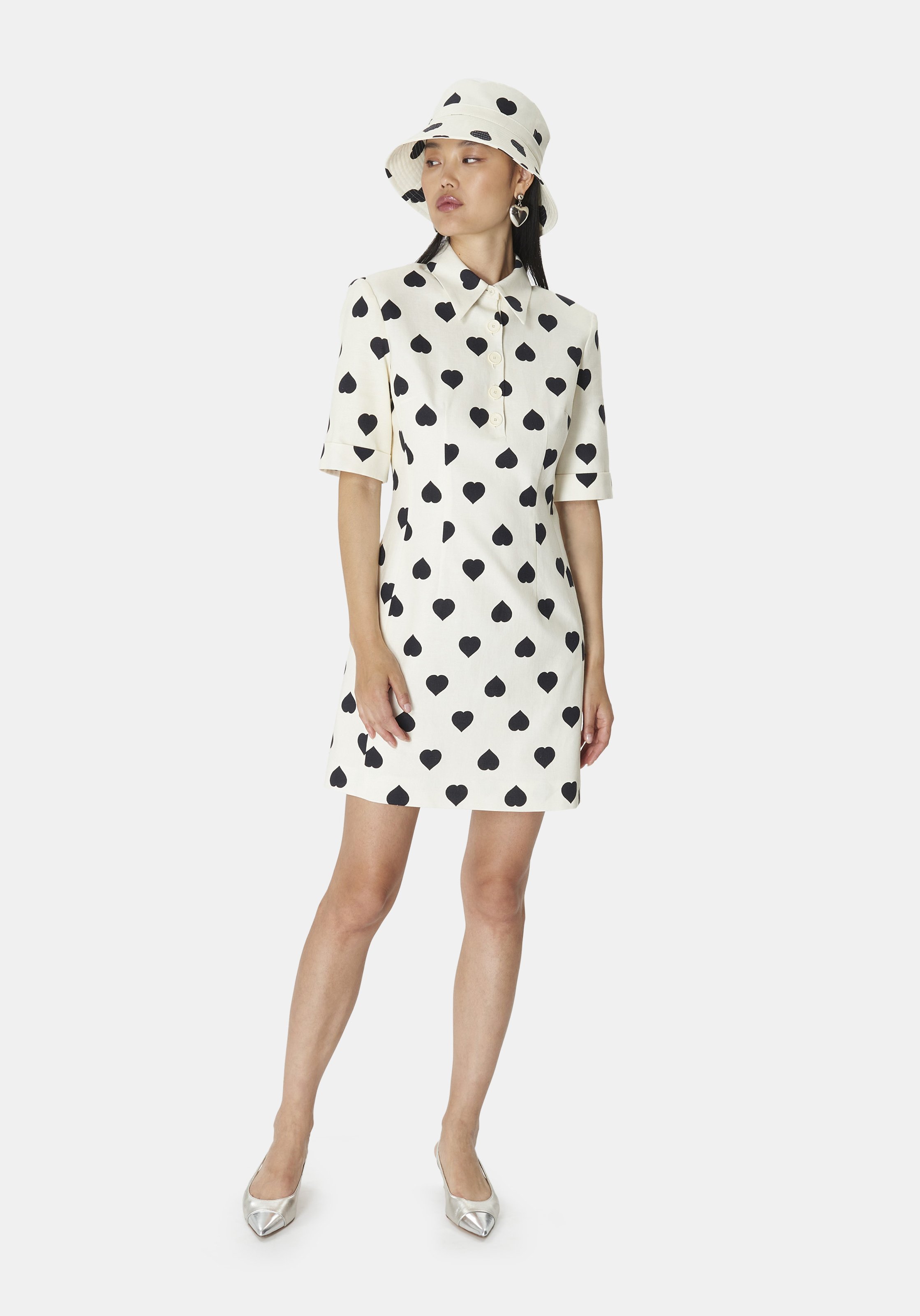 Robe robin TARA JARMON Beige