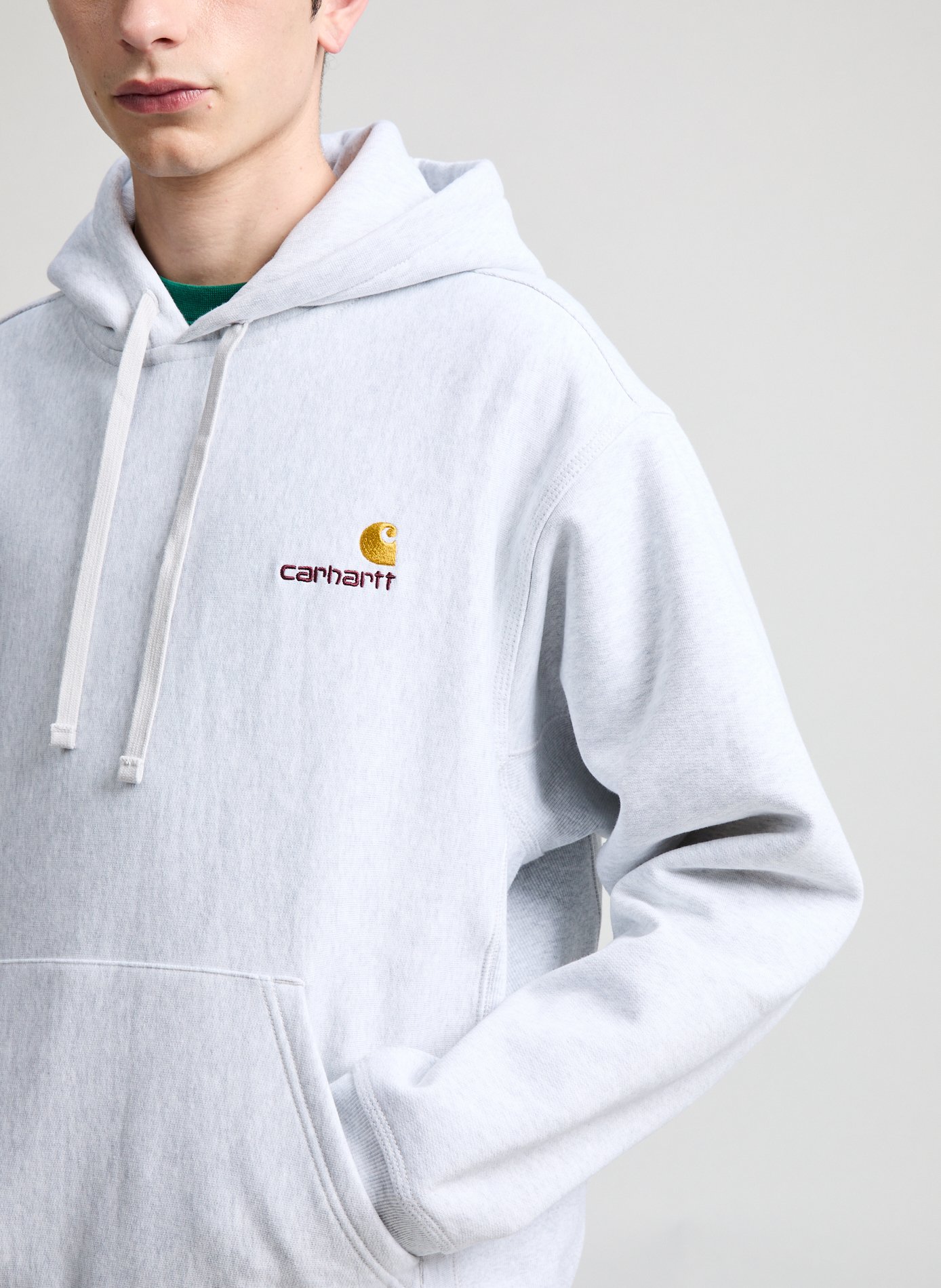 Cotton hoodie CARHARTT WIP Grey
