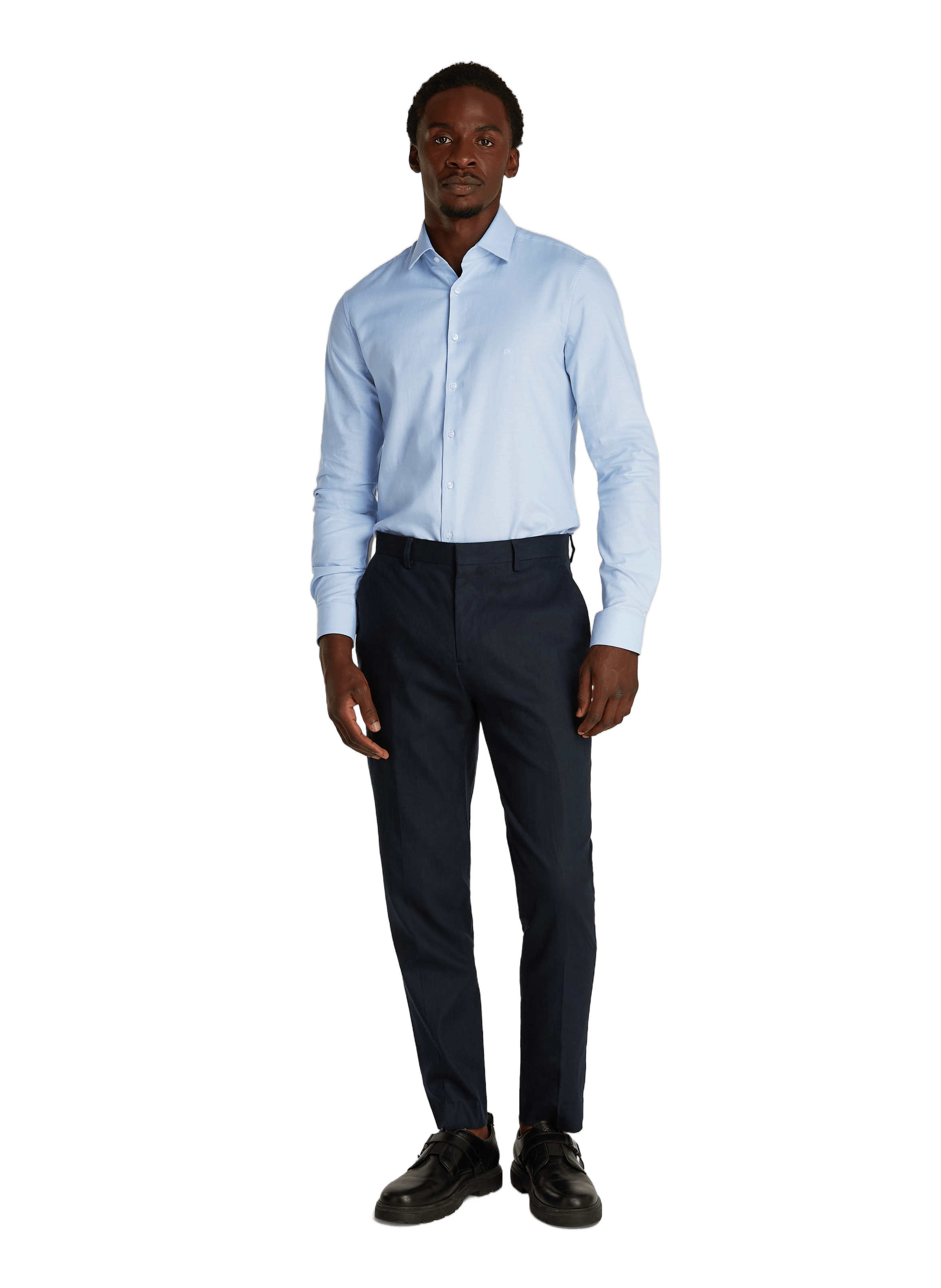  Cotton shirt CALVIN KLEIN Blue