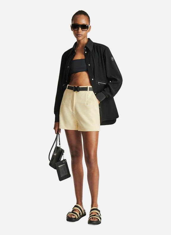 Short amaratei coupe regular Blanc by FUSALP FUSALP Short amaratei coupe regular Blanc