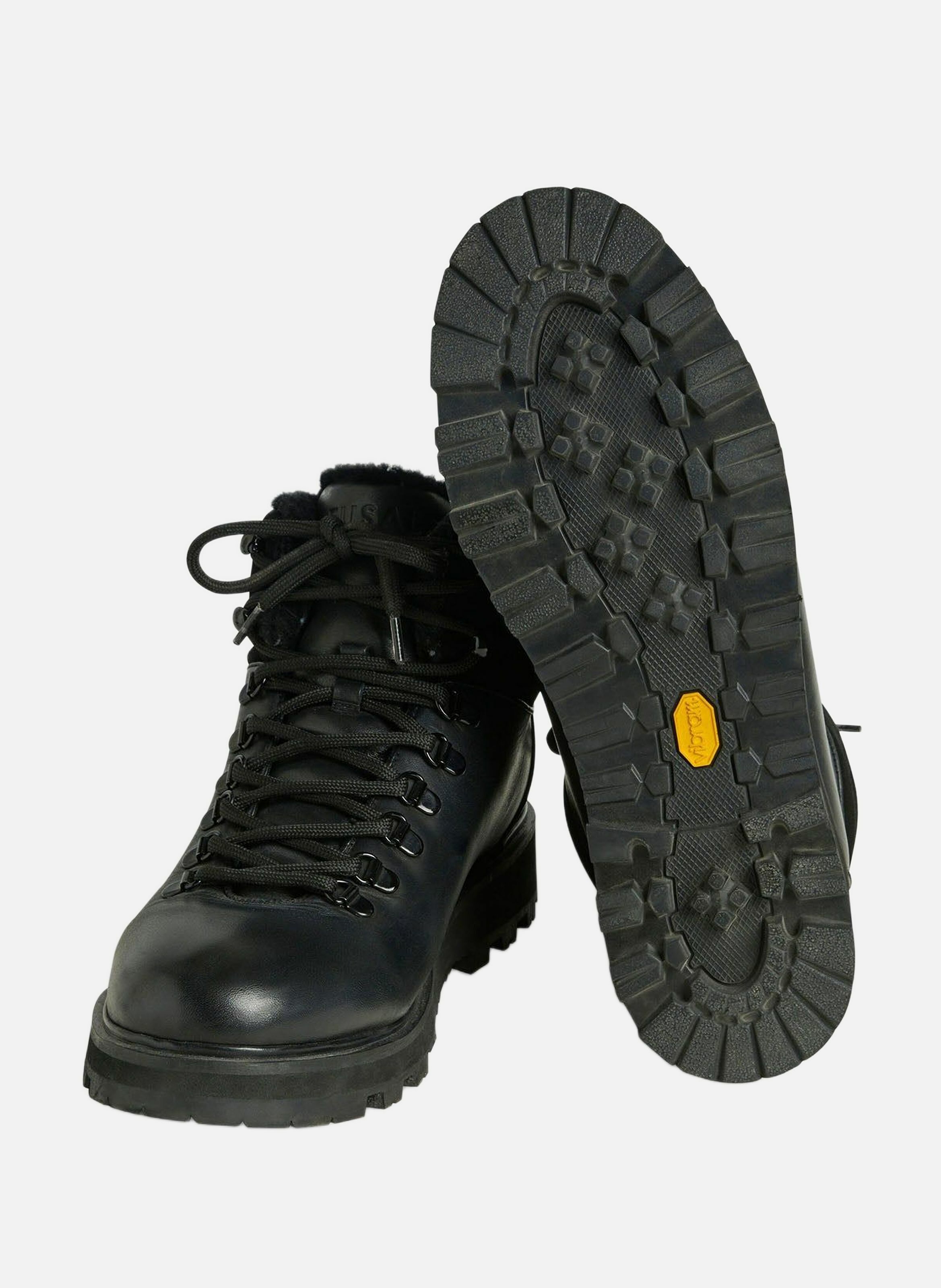 Chaussures de montagne classic boot m cuir FUSALP Noir