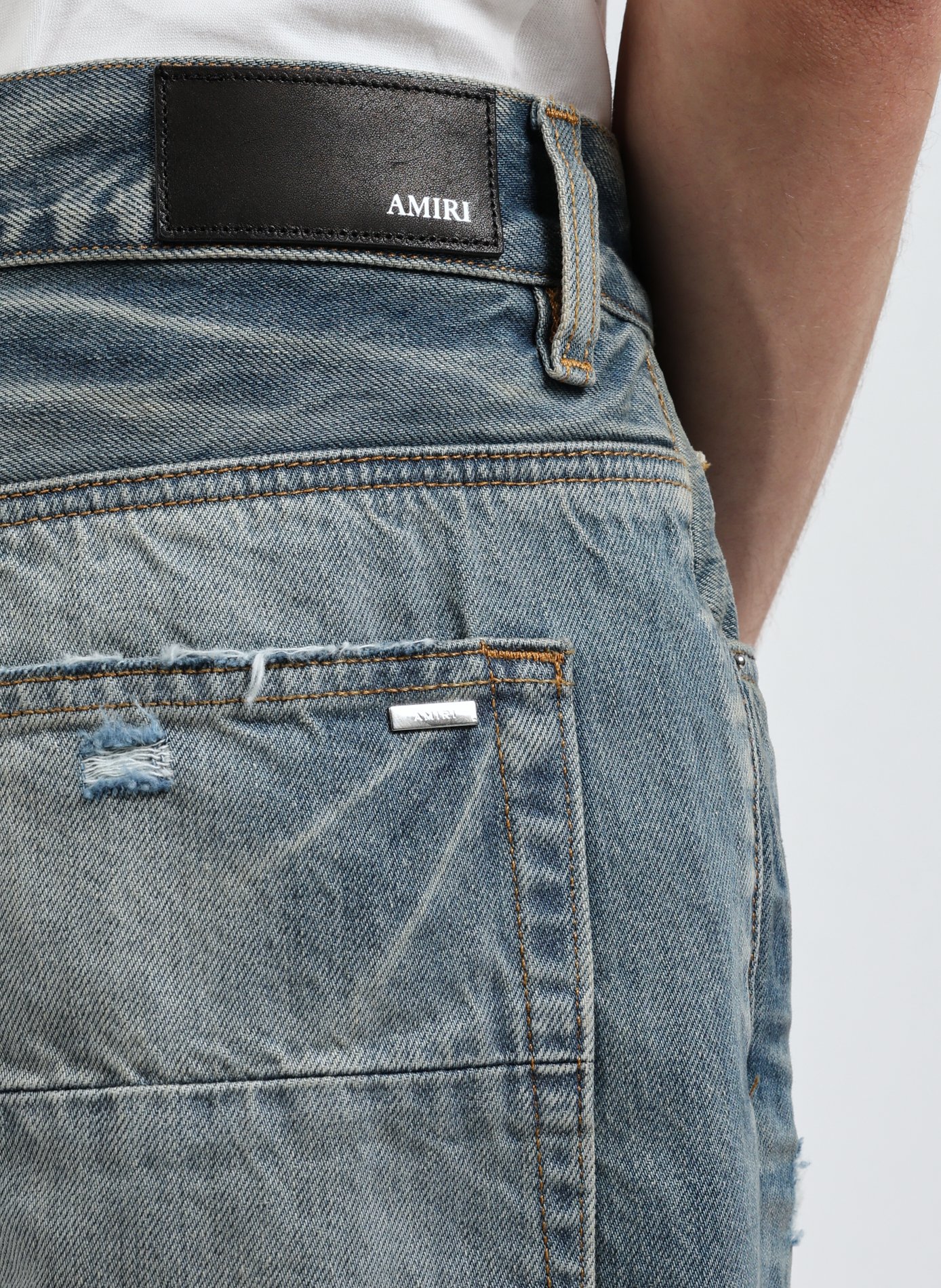 Jean destroy AMIRI Bleu