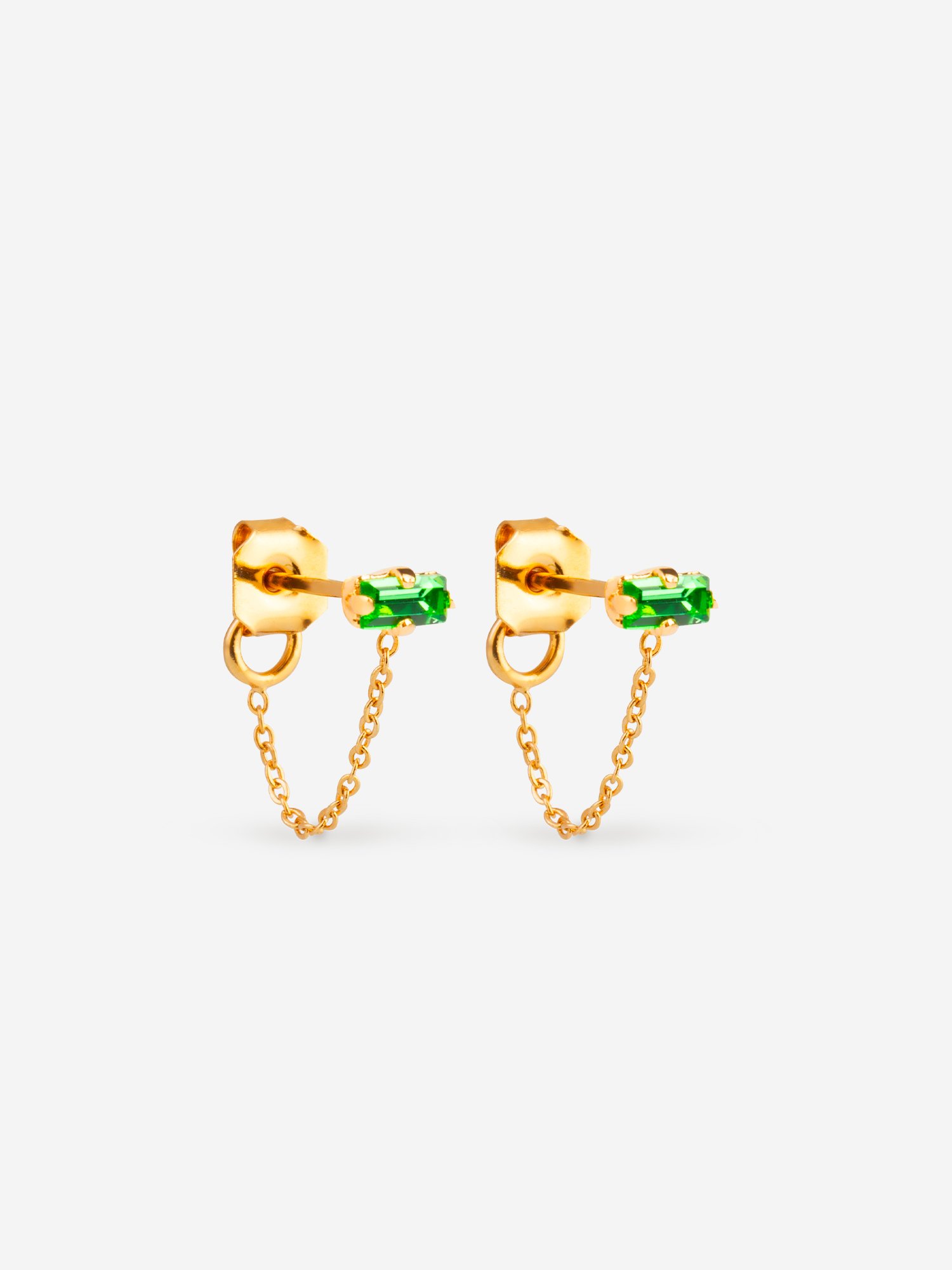 APRIL PLEASE Paire de boucles d'oreilles blaise Doré