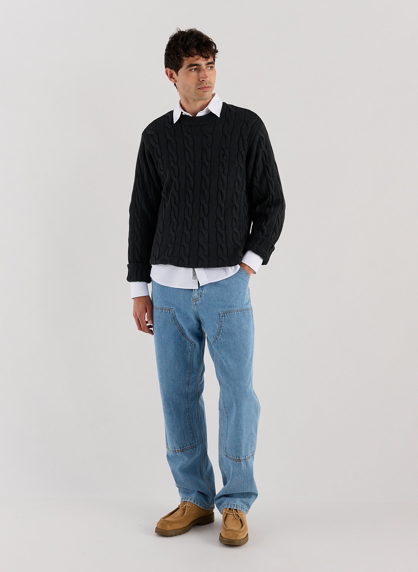 Cotton Carter sweater CARHARTT WIP Black