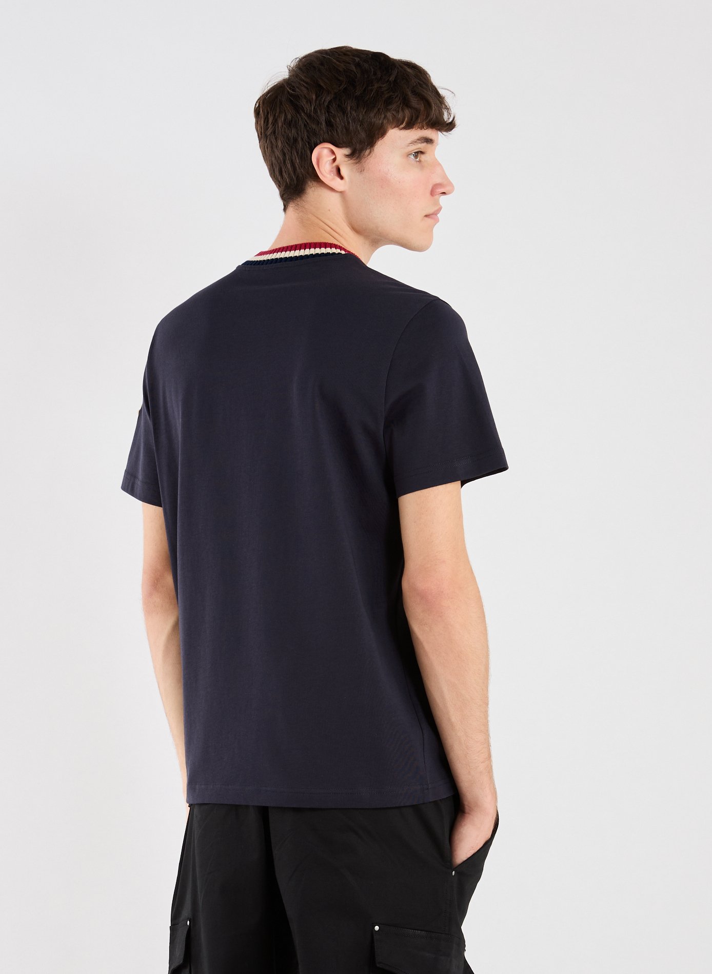 Classic Cotton T-Shirt MONCLER Blue