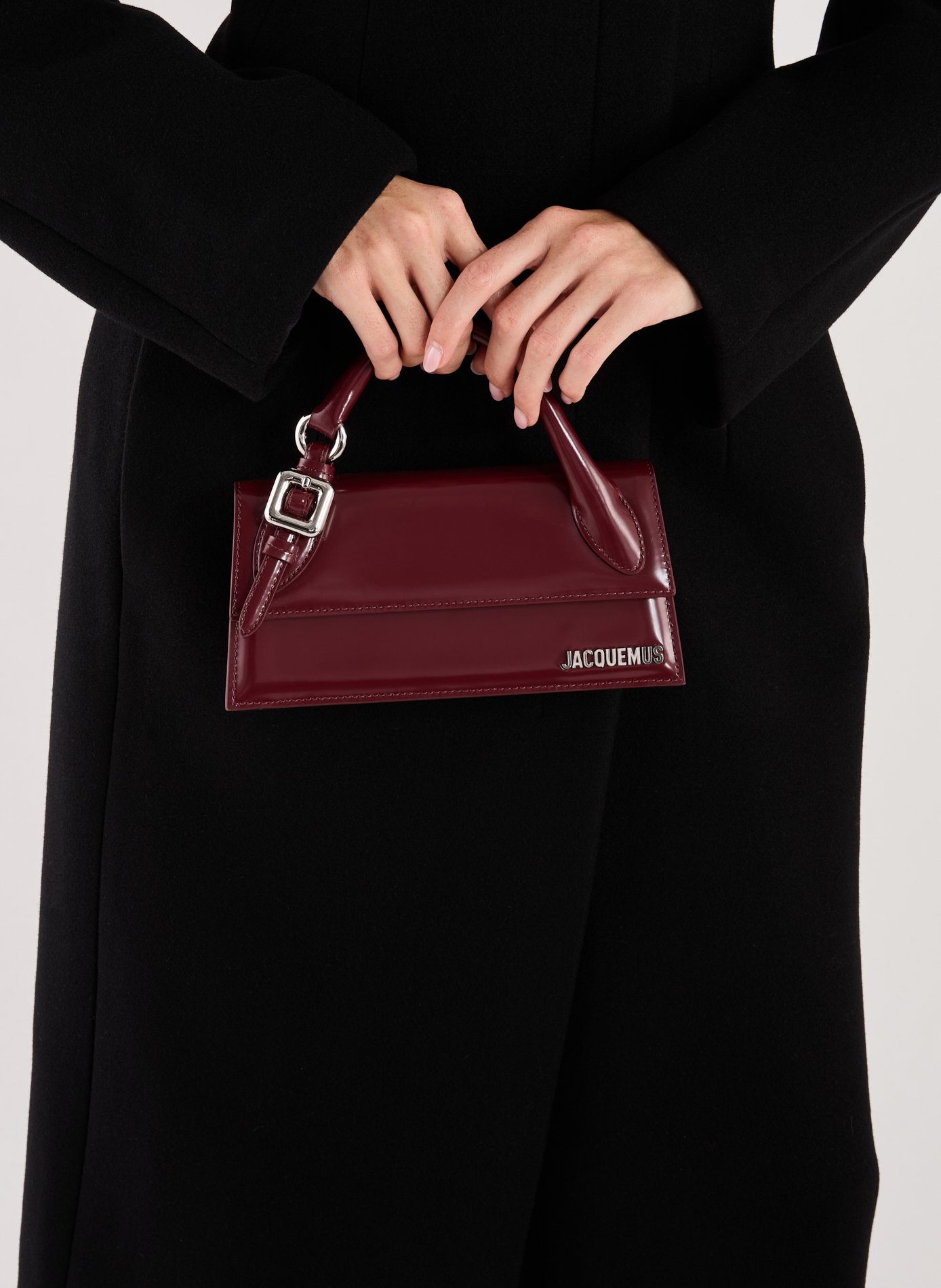 Le Chiquito long boucle JACQUEMUS Rouge