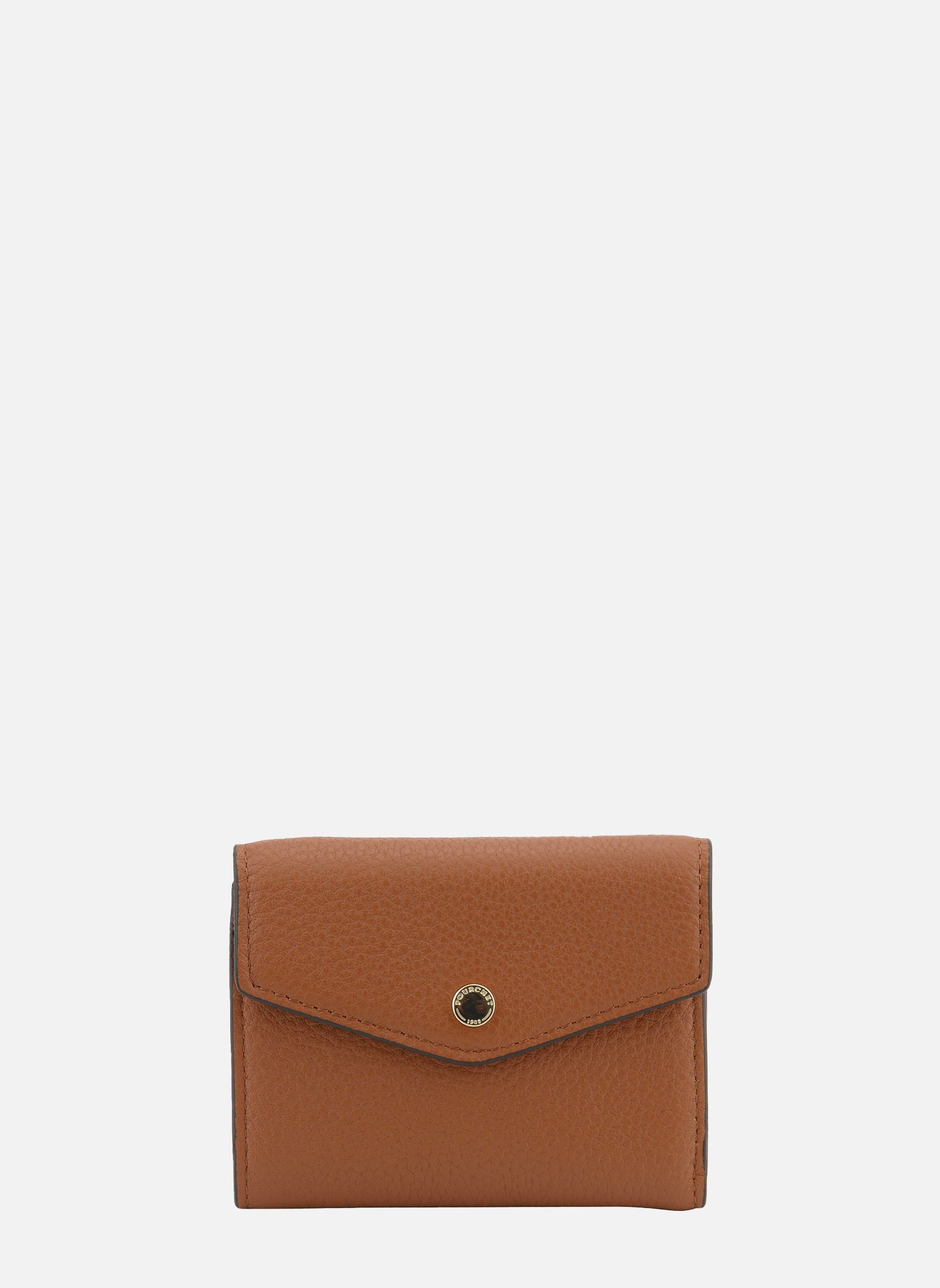 Club - porte-monnaie POURCHET Marron