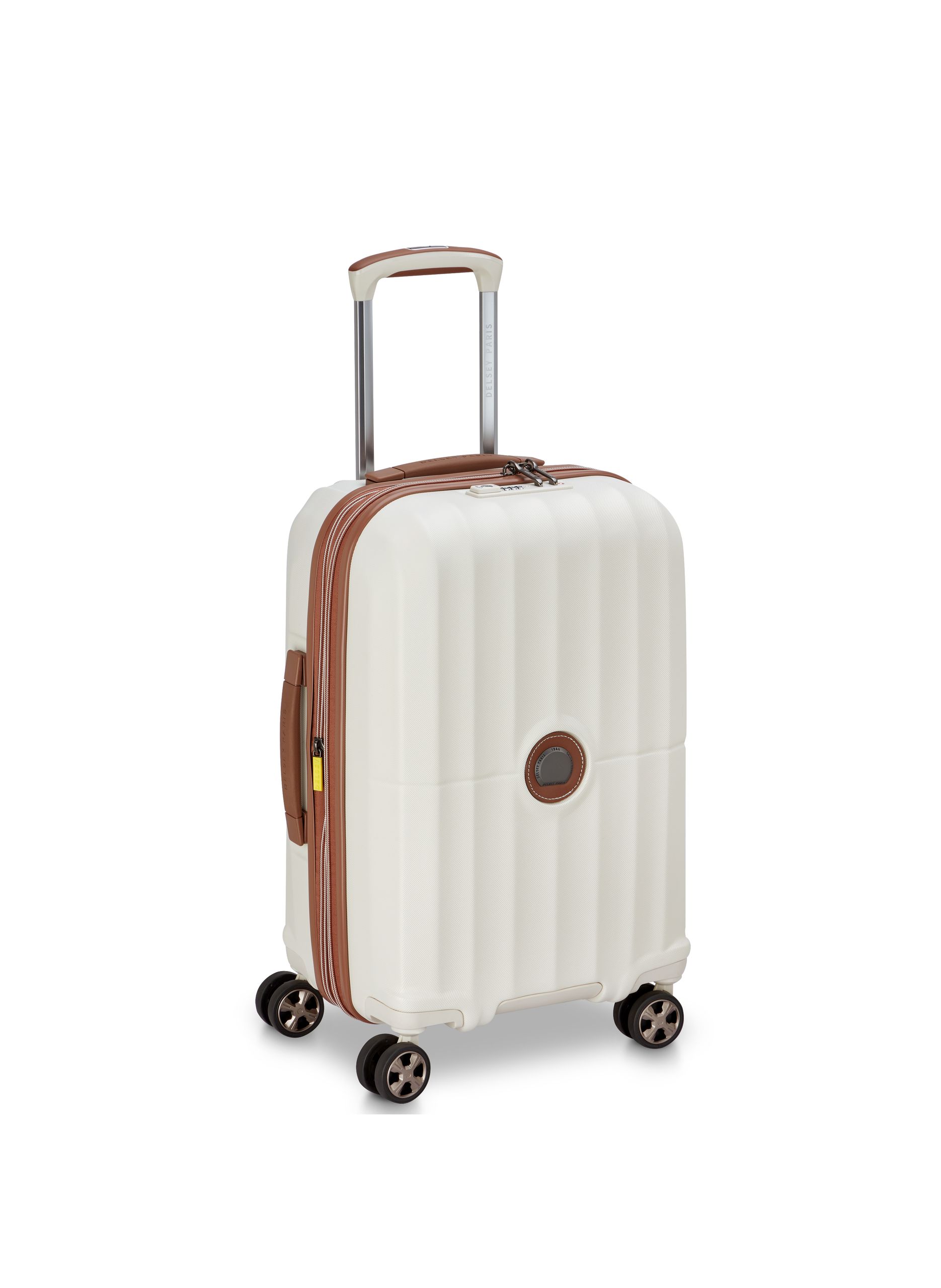 Valise cabine rigide taille s - carrousel 2 DELSEY PARIS Blanc