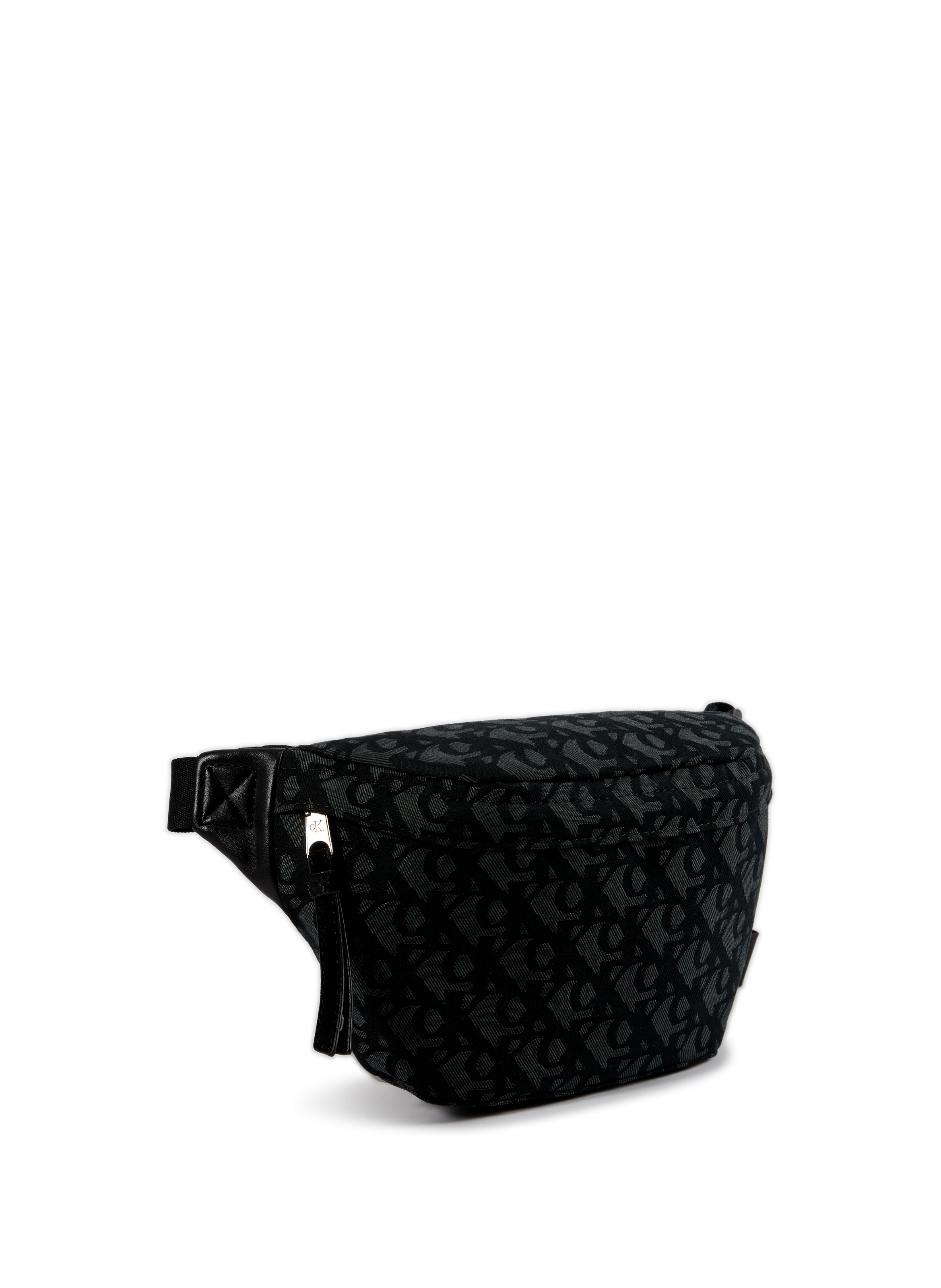 Sac banane à imprimé monogramme CALVIN KLEIN Noir