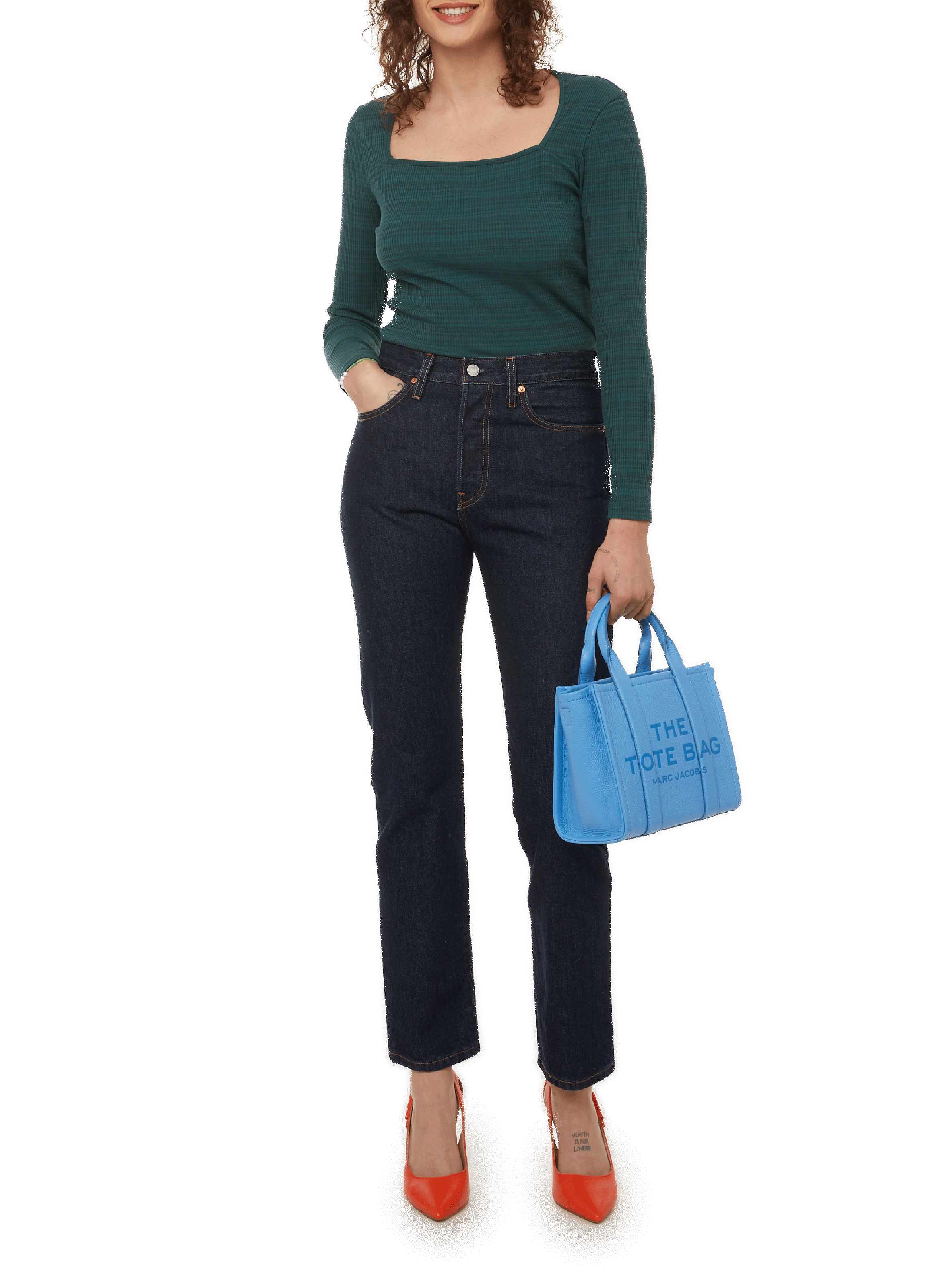 501 Original cotton denim Jeans LEVI'S Blue