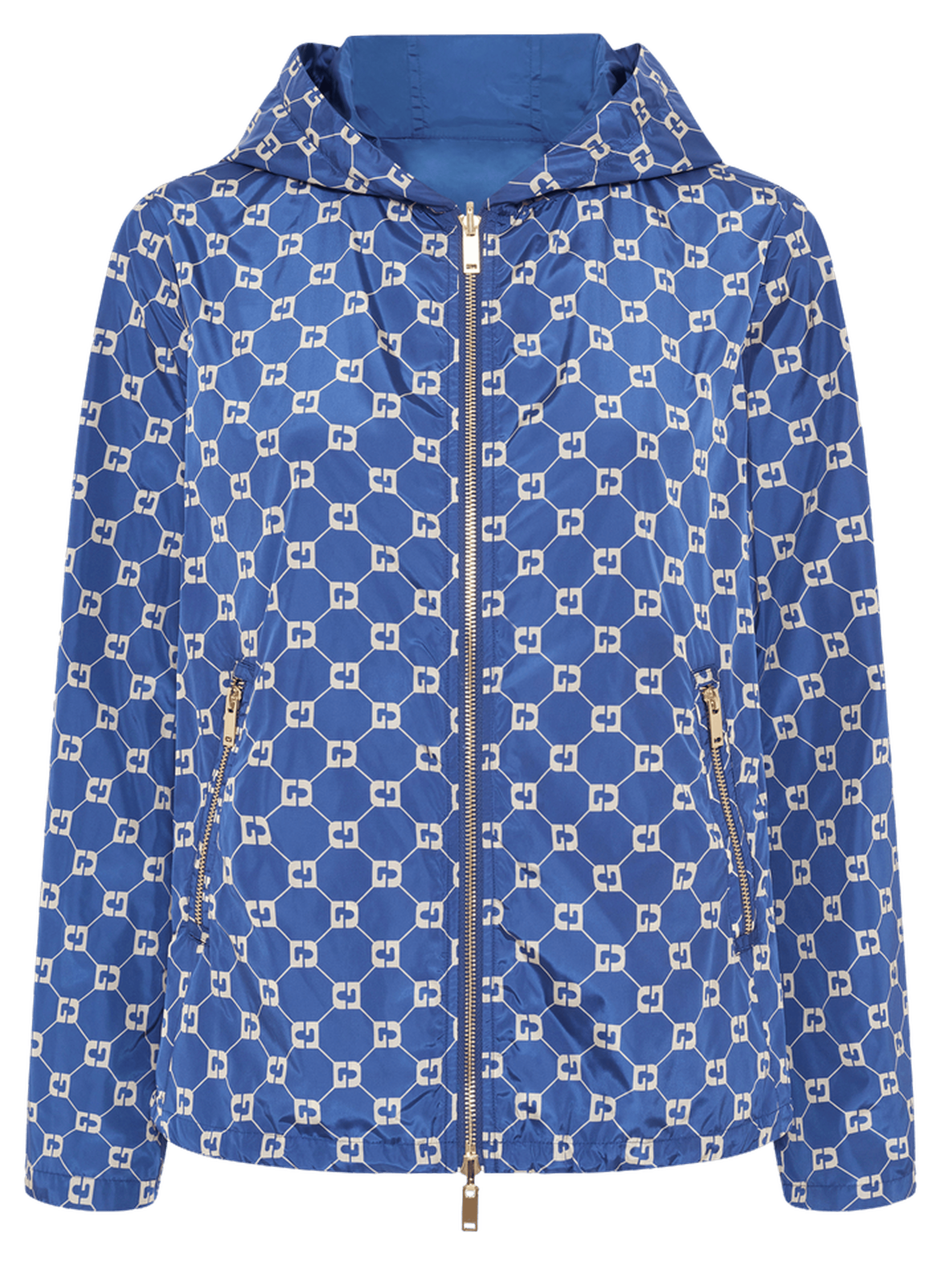 Parka courte à monogramme - juline GERARD DAREL Bleu