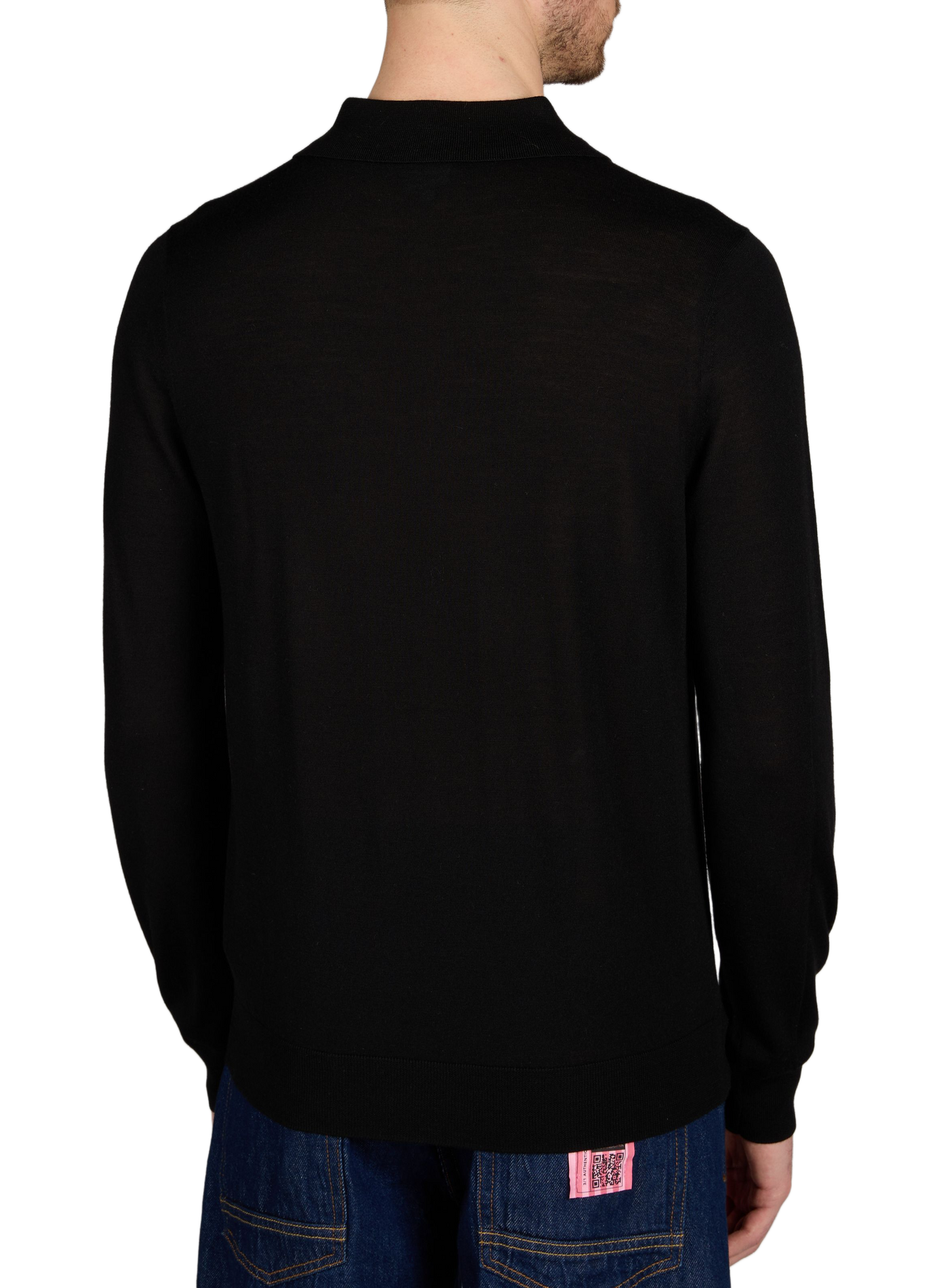 Wool polo shirt PAUL SMITH Black