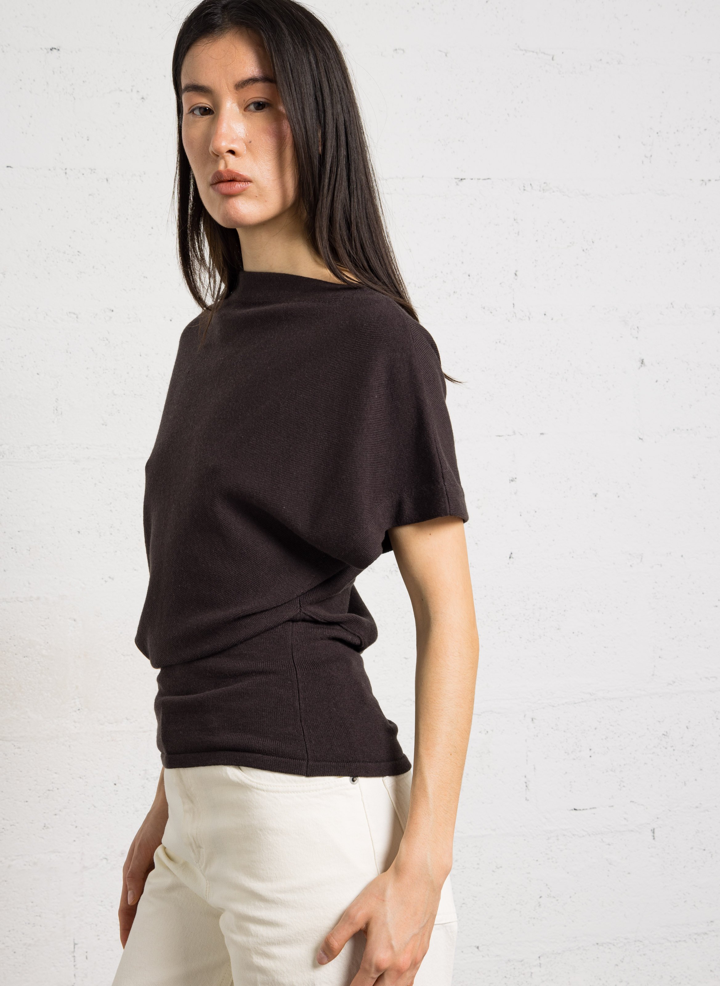 Pull col évasé dalina SOEUR Gris