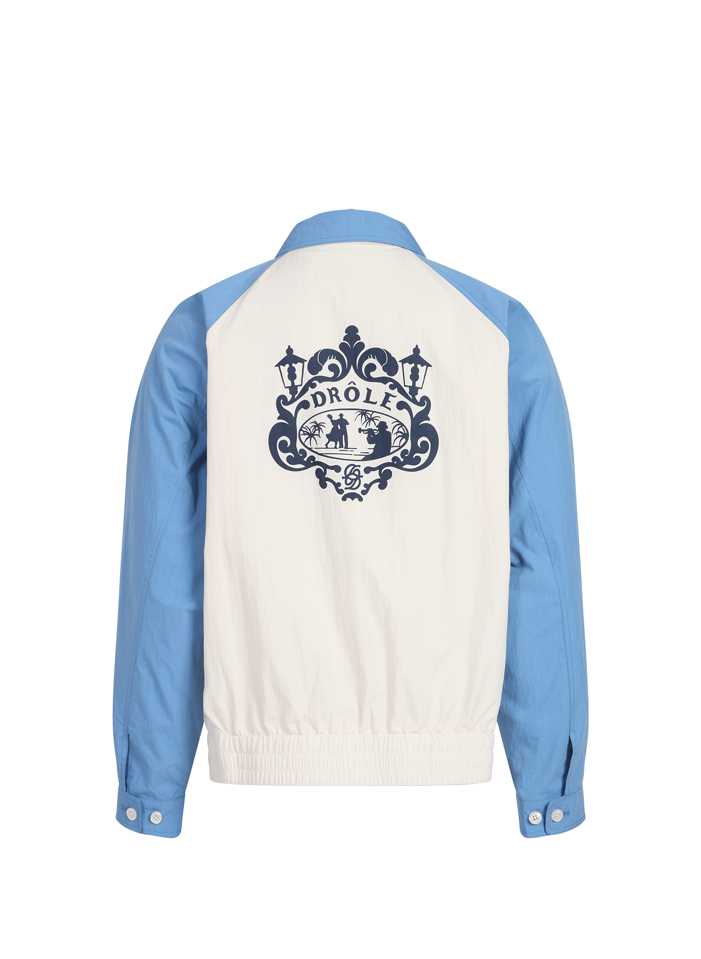 Straight jacket with classic printed collar DROLE DE MONSIEUR Beige