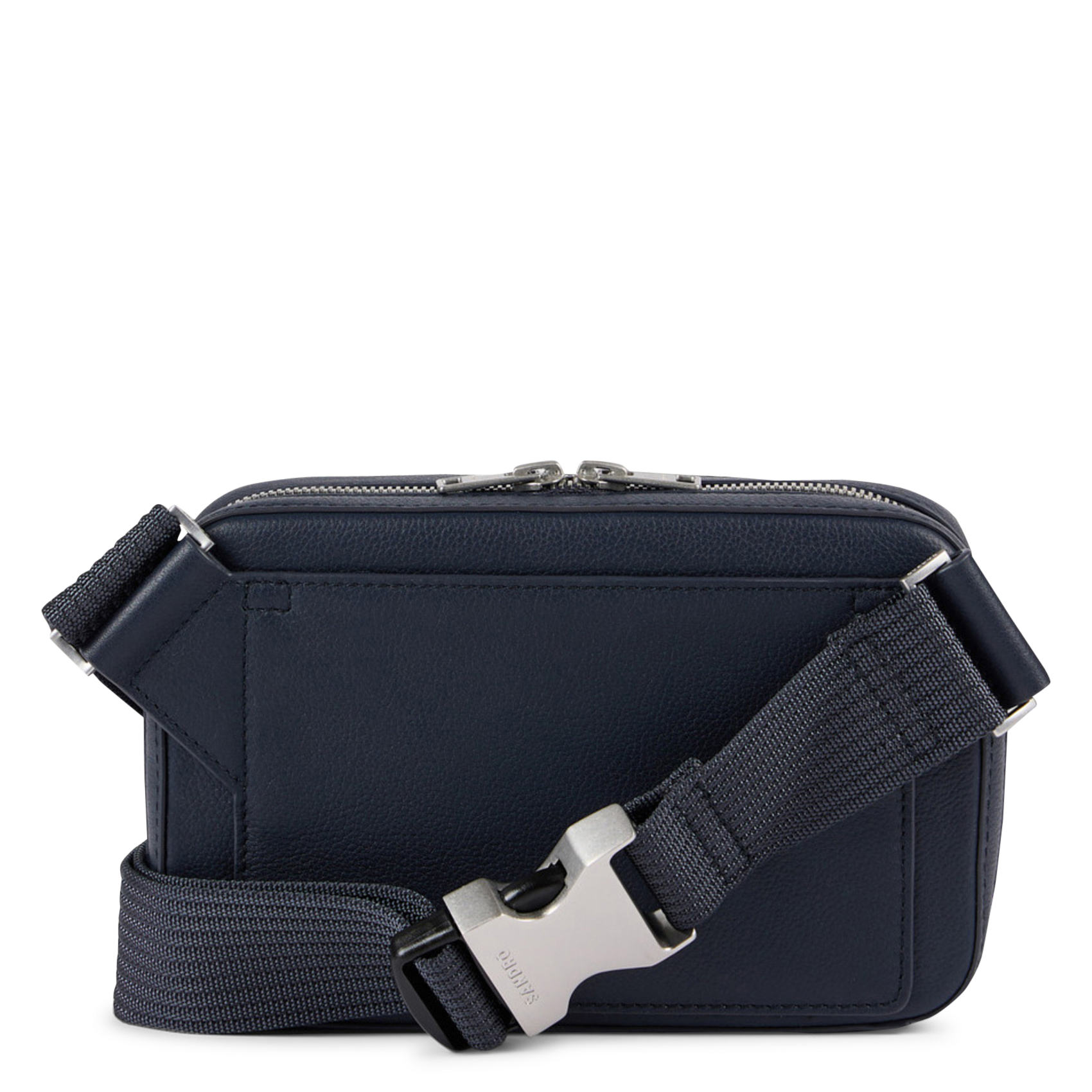 Sac banane en cuir SANDRO Bleu