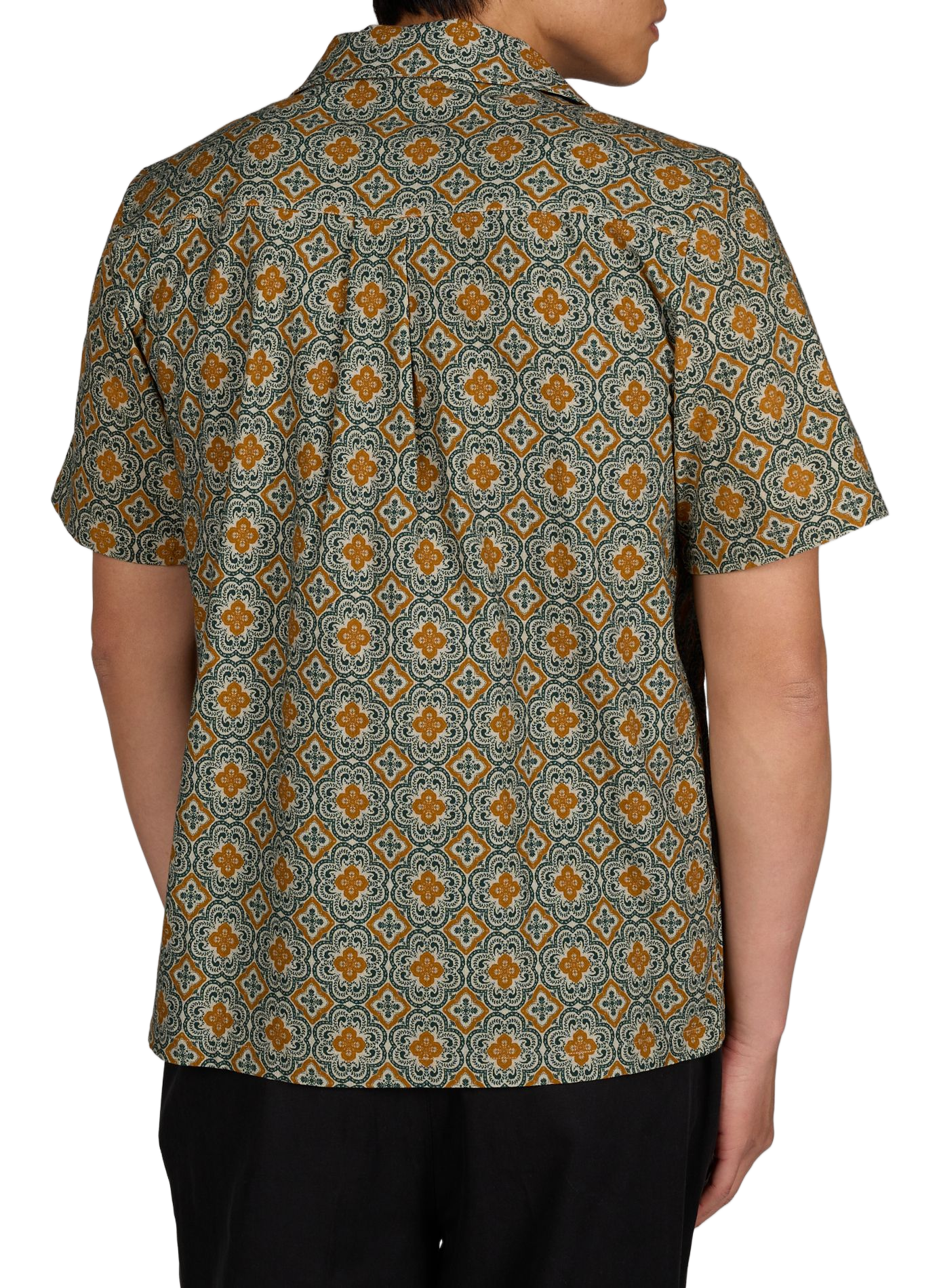 Chemise à motif Lukas Arabesque LES DEUX Vert