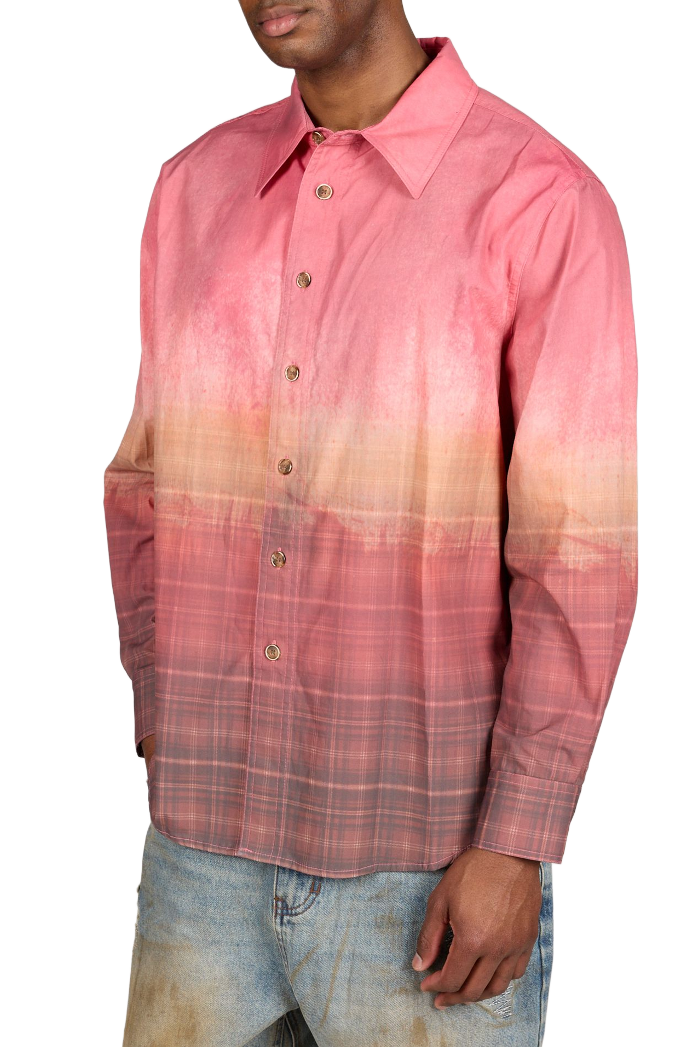 Chemise tie an dye en coton ANDERSSON BELL Multicolore