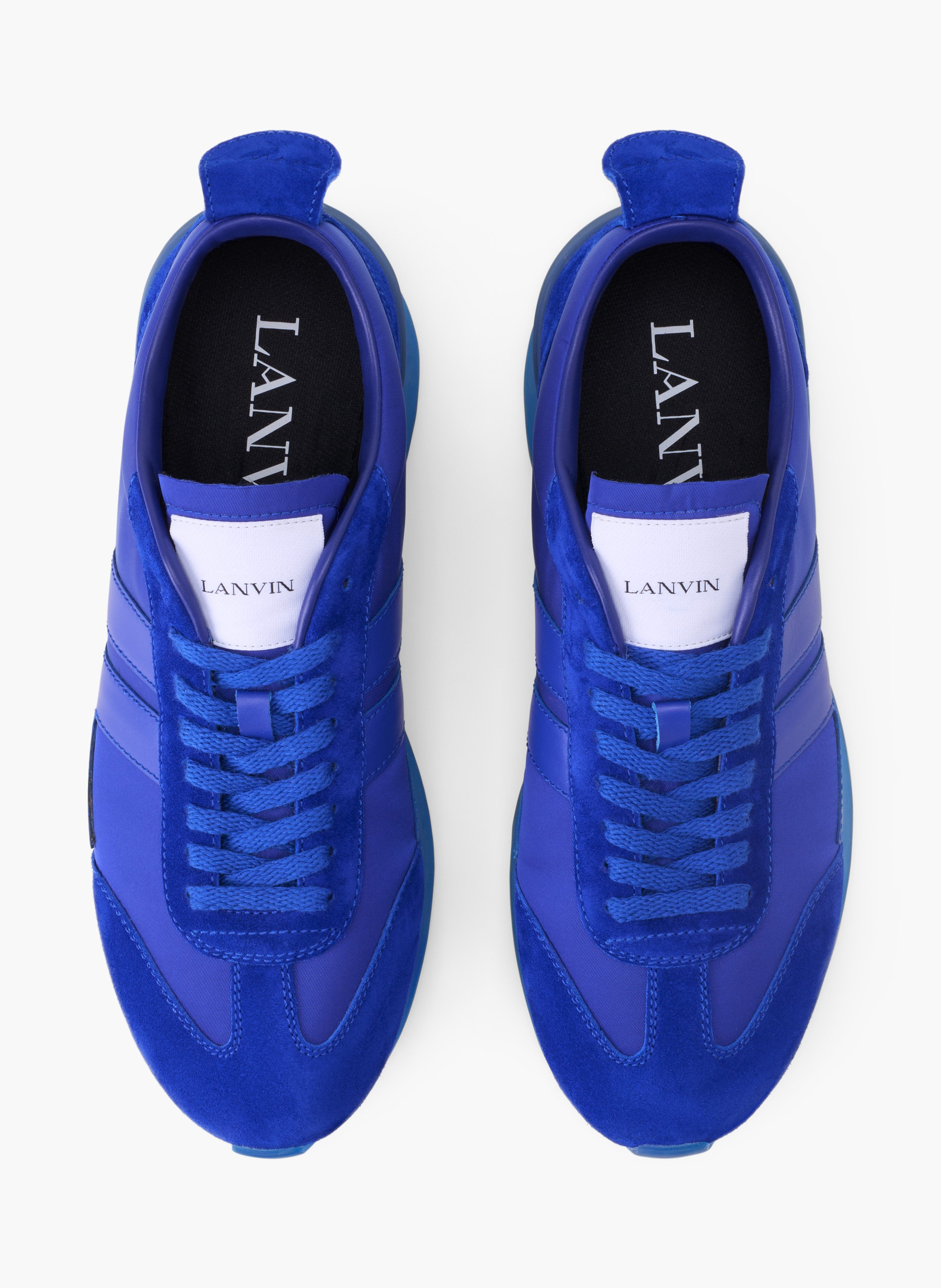 Sneakers bumpr en nylon LANVIN Bleu