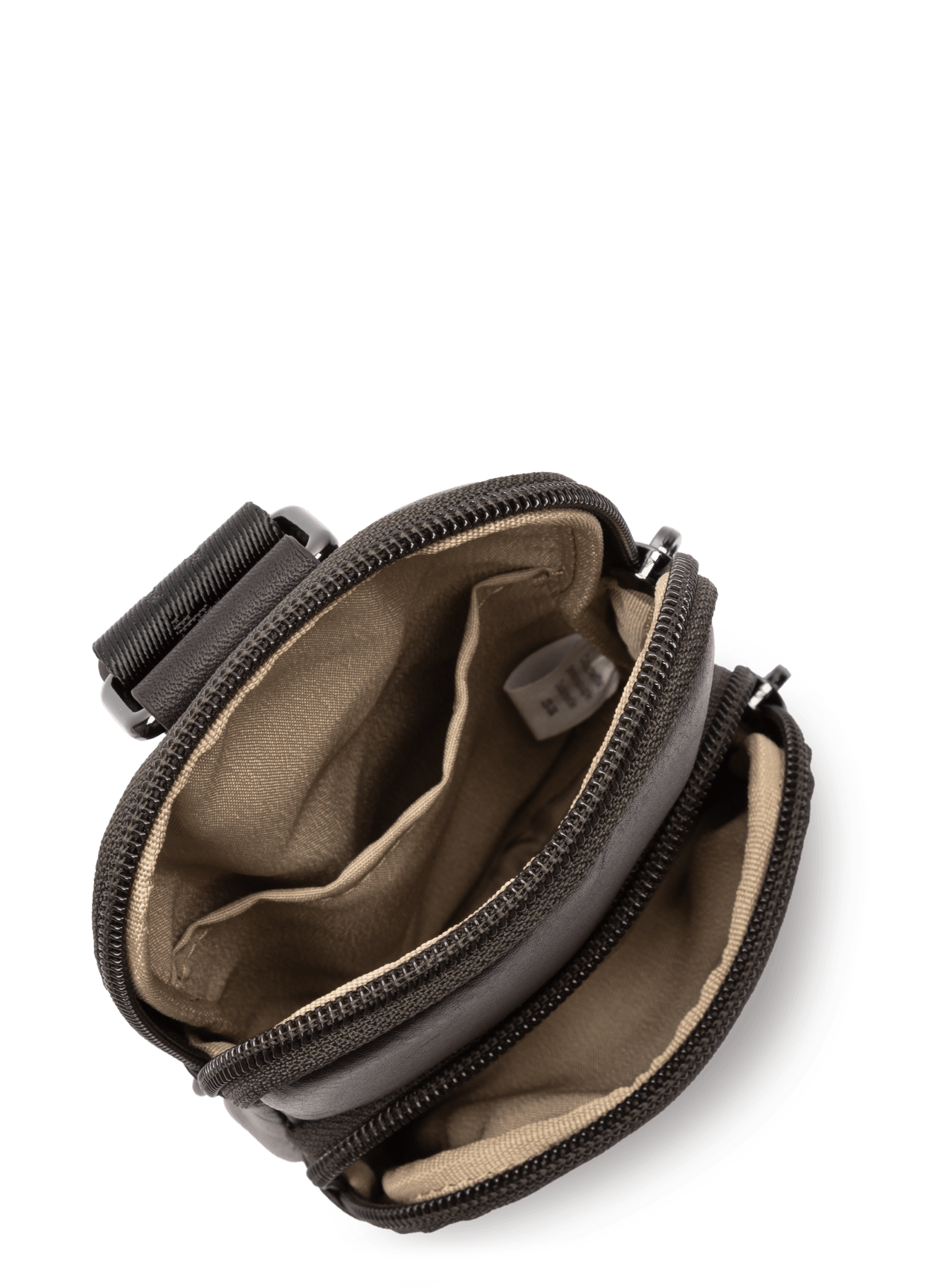 Crossbody bag - soft vintage homme LANCASTER Brown