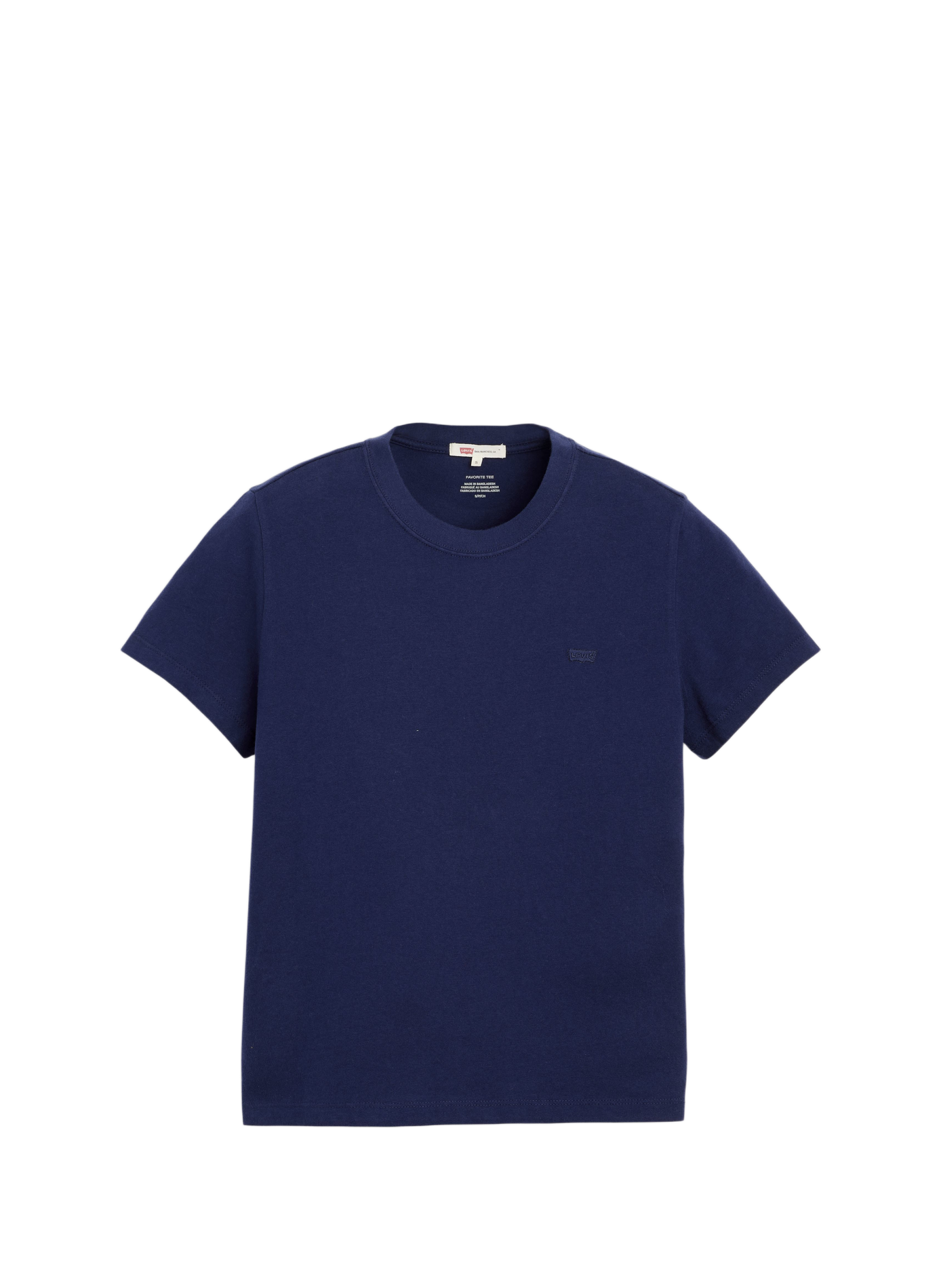 T-shirt met korte mouwen van katoen LEVI'S Blauw