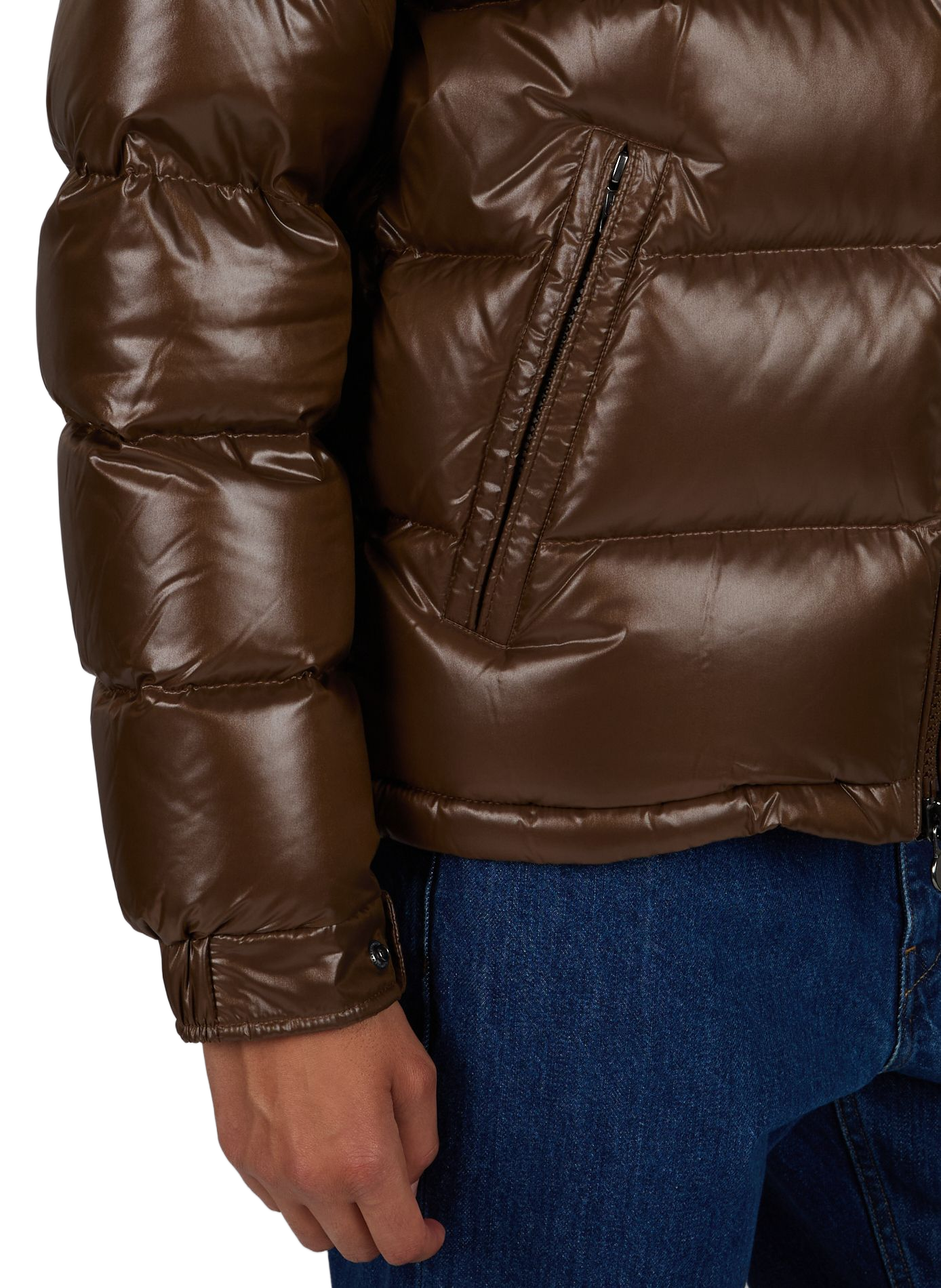 Rechte bodywarmer Maya zonder mouwen MONCLER Beige