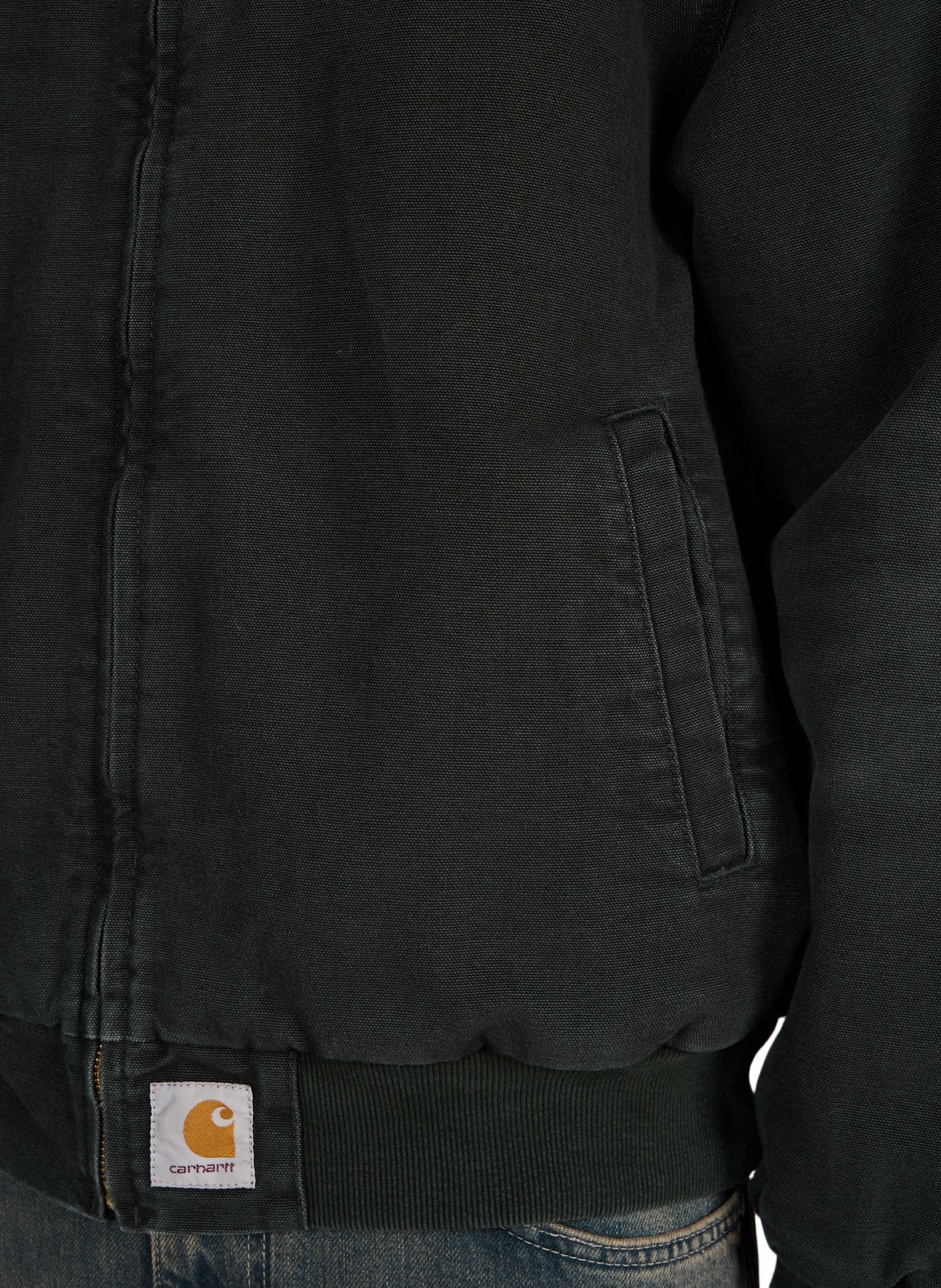Jacke OG Santa Fe aus Baumwolldenim CARHARTT WIP Grun
