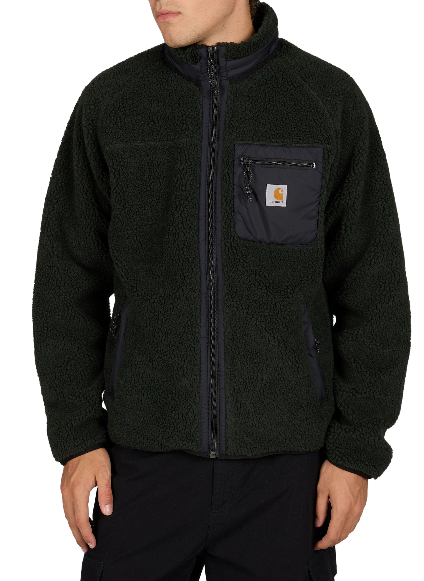 Gerader Bomberjacke mit Stehkragen CARHARTT WIP Grun