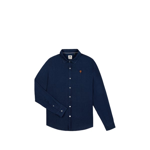 Chemise col classique en coton recyclé Chemise col classique en coton recyclé