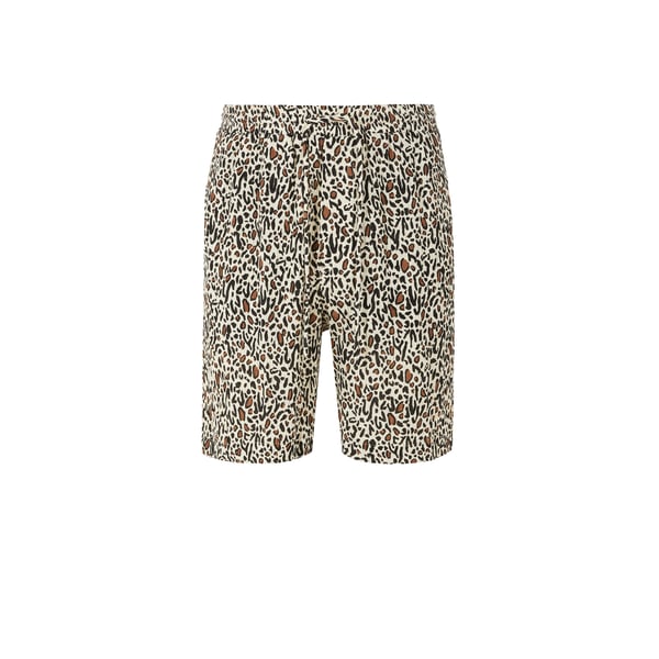 Short Doxxi à imprimé plissé