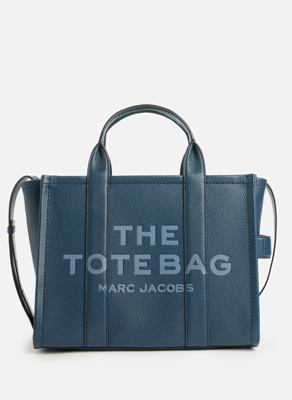 MARC JACOBS Petit sac The Tote Bag en cuir Bleu