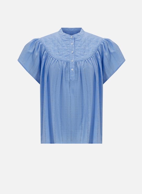 Cotton-blend blouse Blue by BELLEROSE BELLEROSE Cotton-blend blouse Blue
