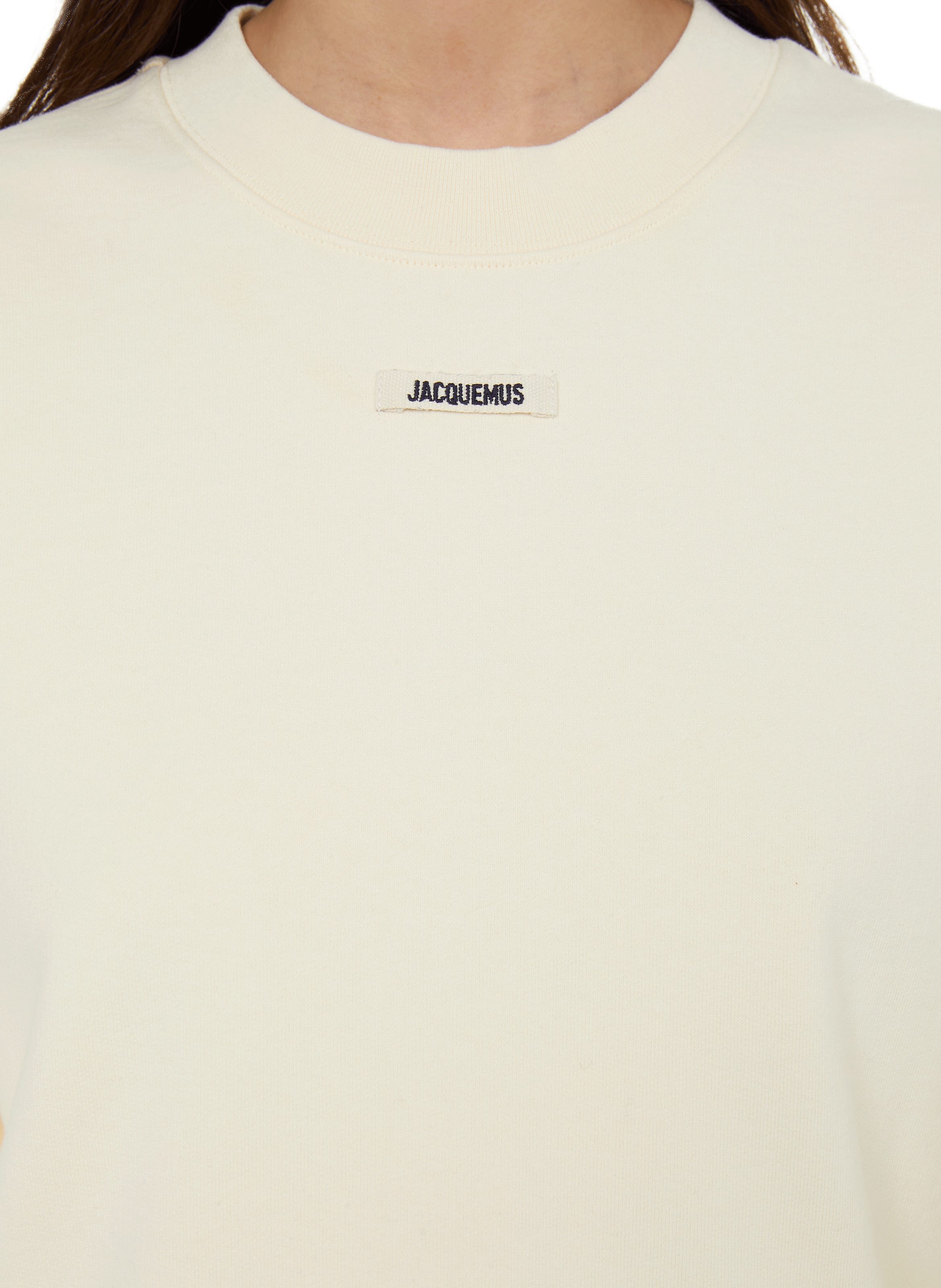 Le Sweatshirt Gros Grain sweatshirt JACQUEMUS Beige