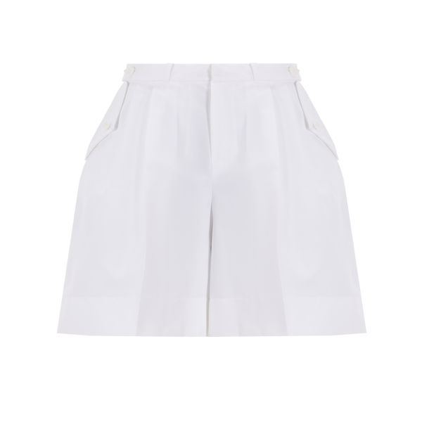 Shop Dice Kayek Large Shorts In White