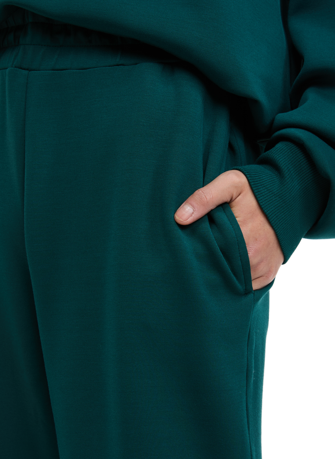 Cotton joggers VARLEY Green