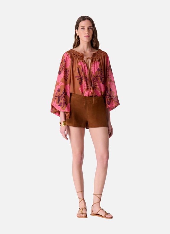 Short en daim eris Marron by VANESSA BRUNO VANESSA BRUNO Short en daim eris Marron