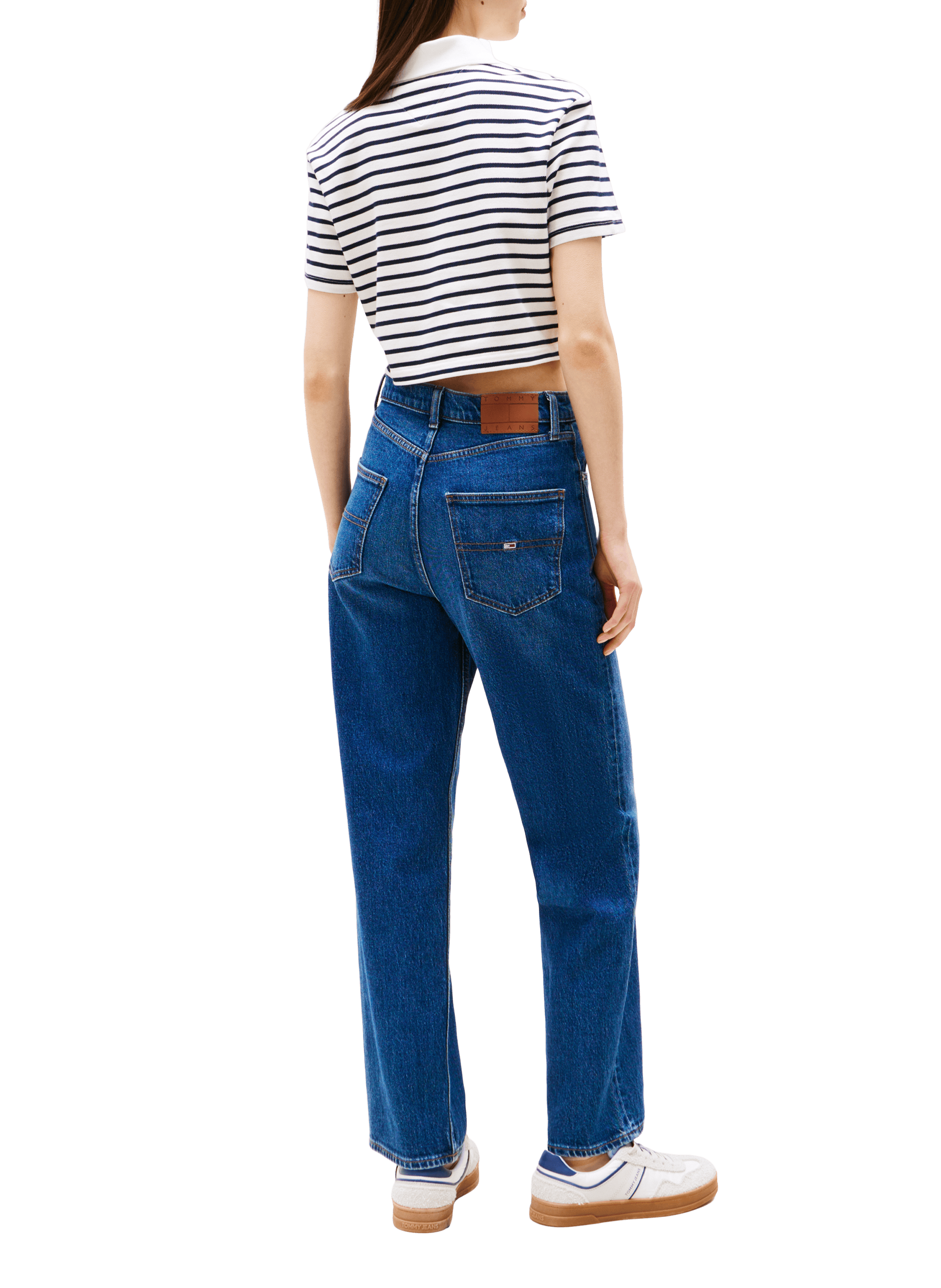 Jean droit TOMMY HILFIGER Bleu