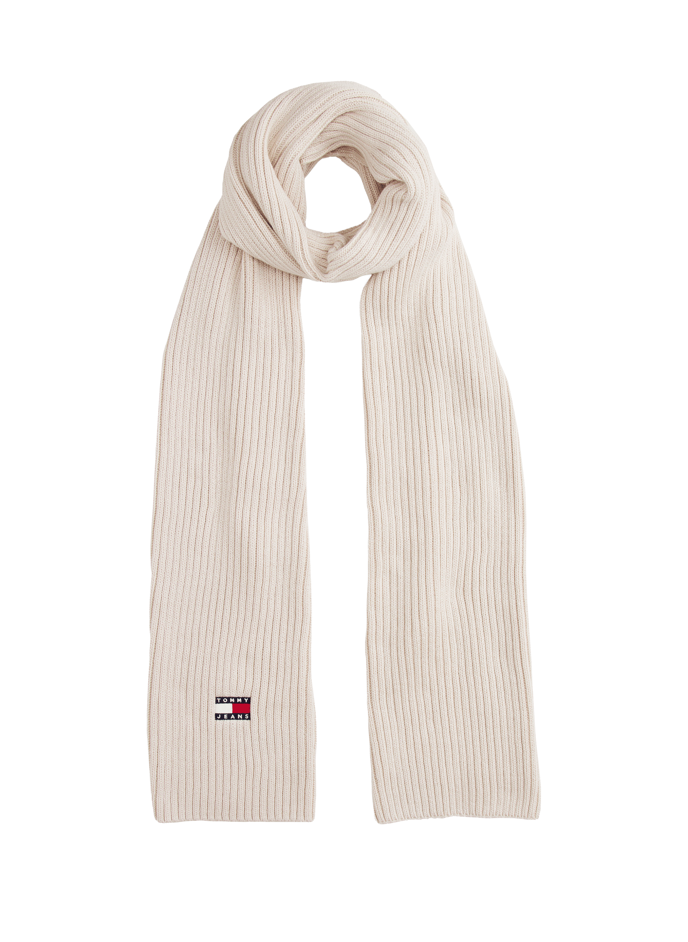 TOMMY HILFIGER Cotton scarf Beige