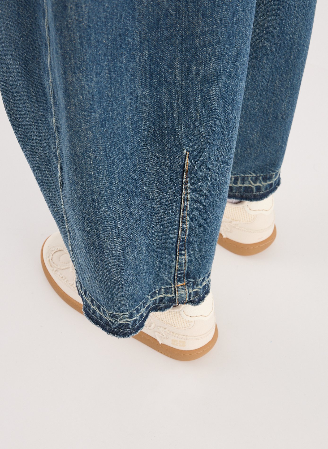 Cotton Cocoon Balloon Jeans HELMUT LANG Blue