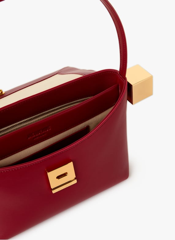 Sac Le Rond Carré | Rouge by JACQUEMUS Sac Le Rond Carré Rouge