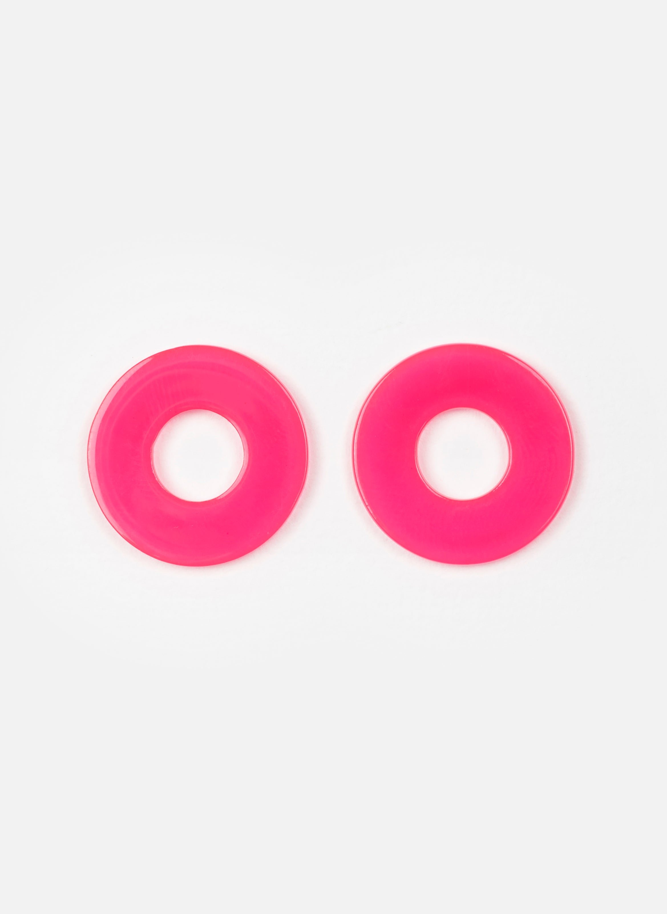 KURAGE GINZA Charms donuts en acétate de cellulose Rose