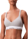 Brassière en coton mélangé | Gris by CALVIN KLEIN CALVIN KLEIN Brassière en coton mélangé | Gris