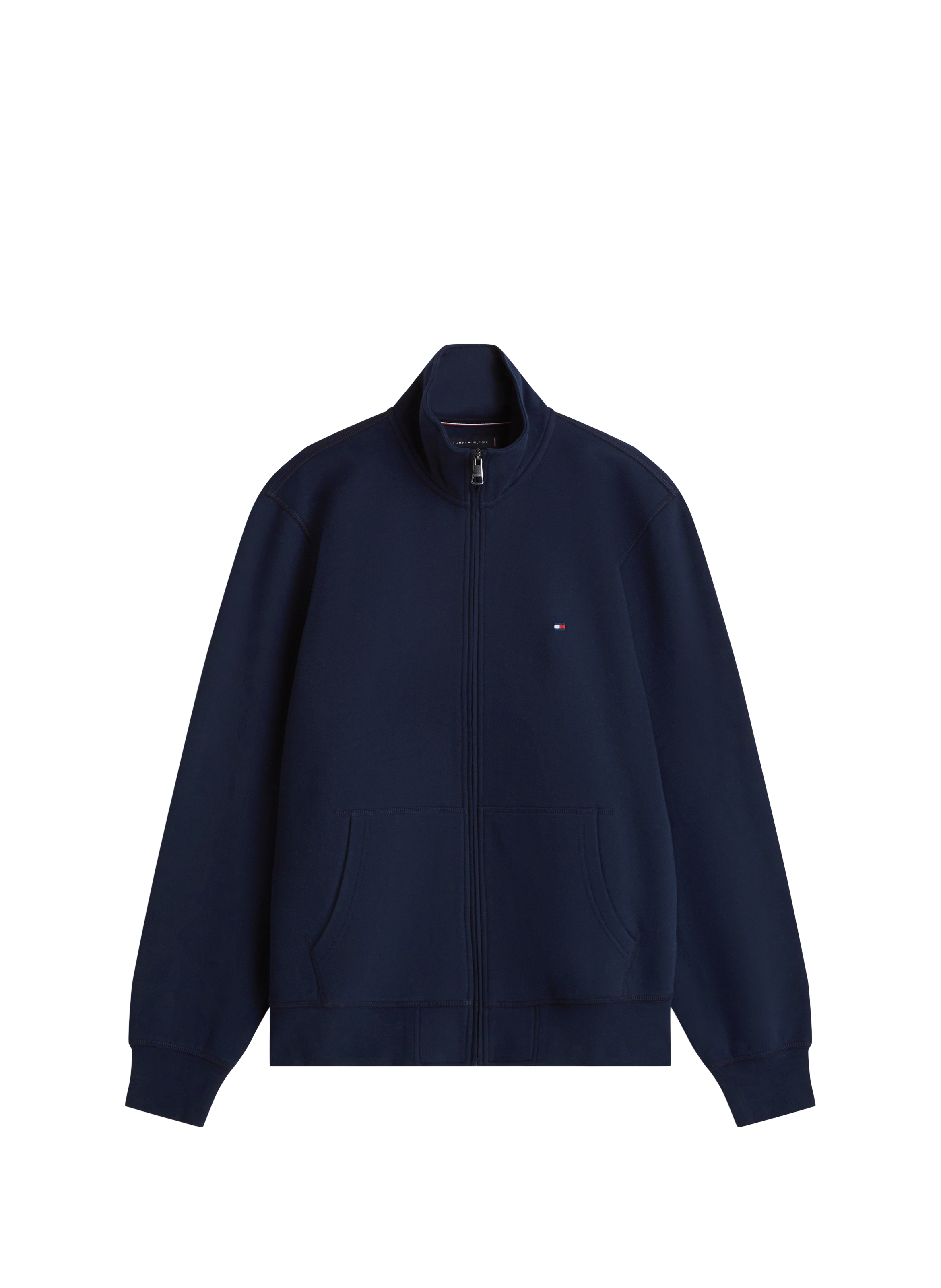 Gilet col montant à fermeture zippée TOMMY HILFIGER Bleu