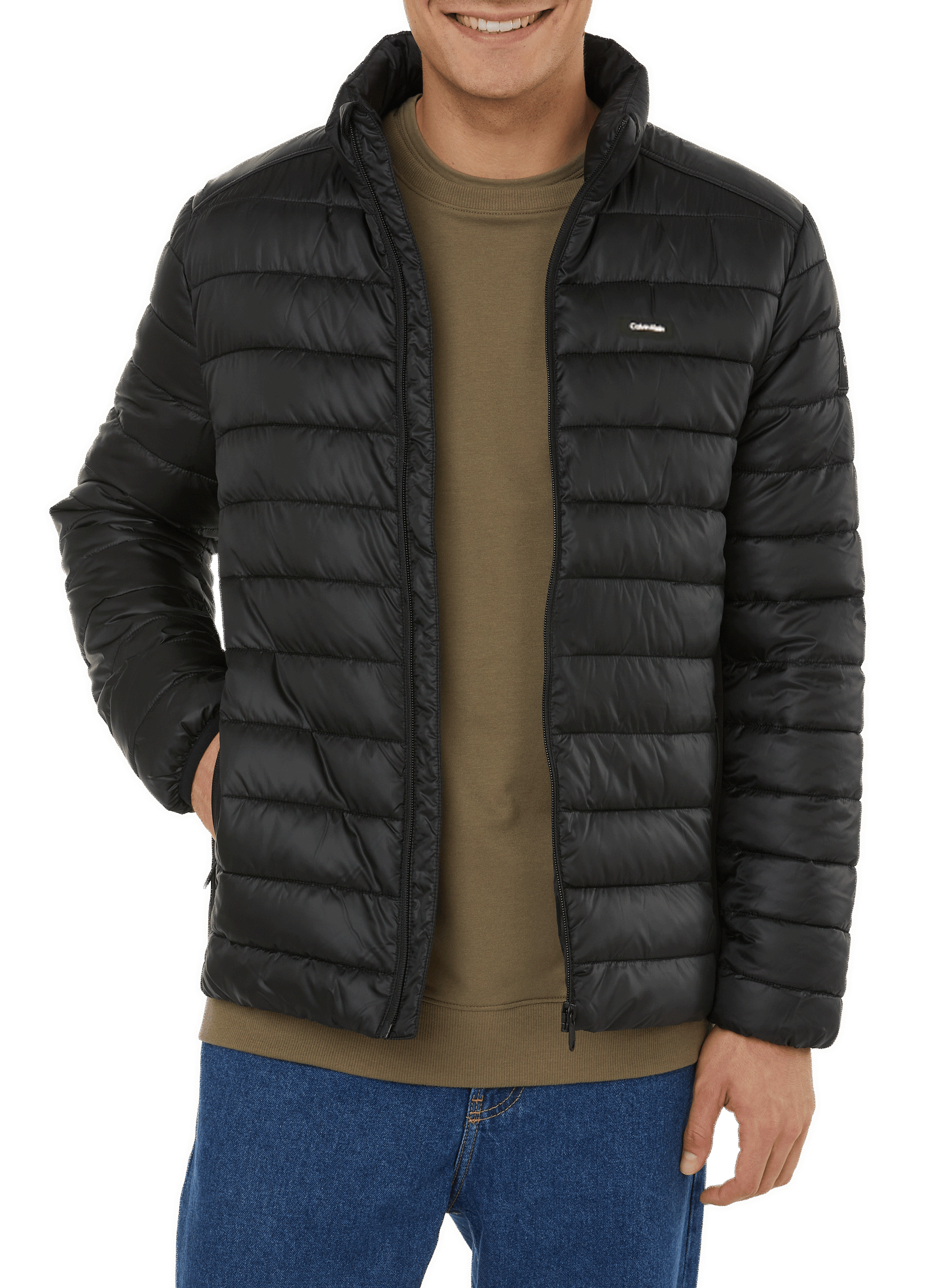 CALVIN KLEIN Doudoune matelassé Noir