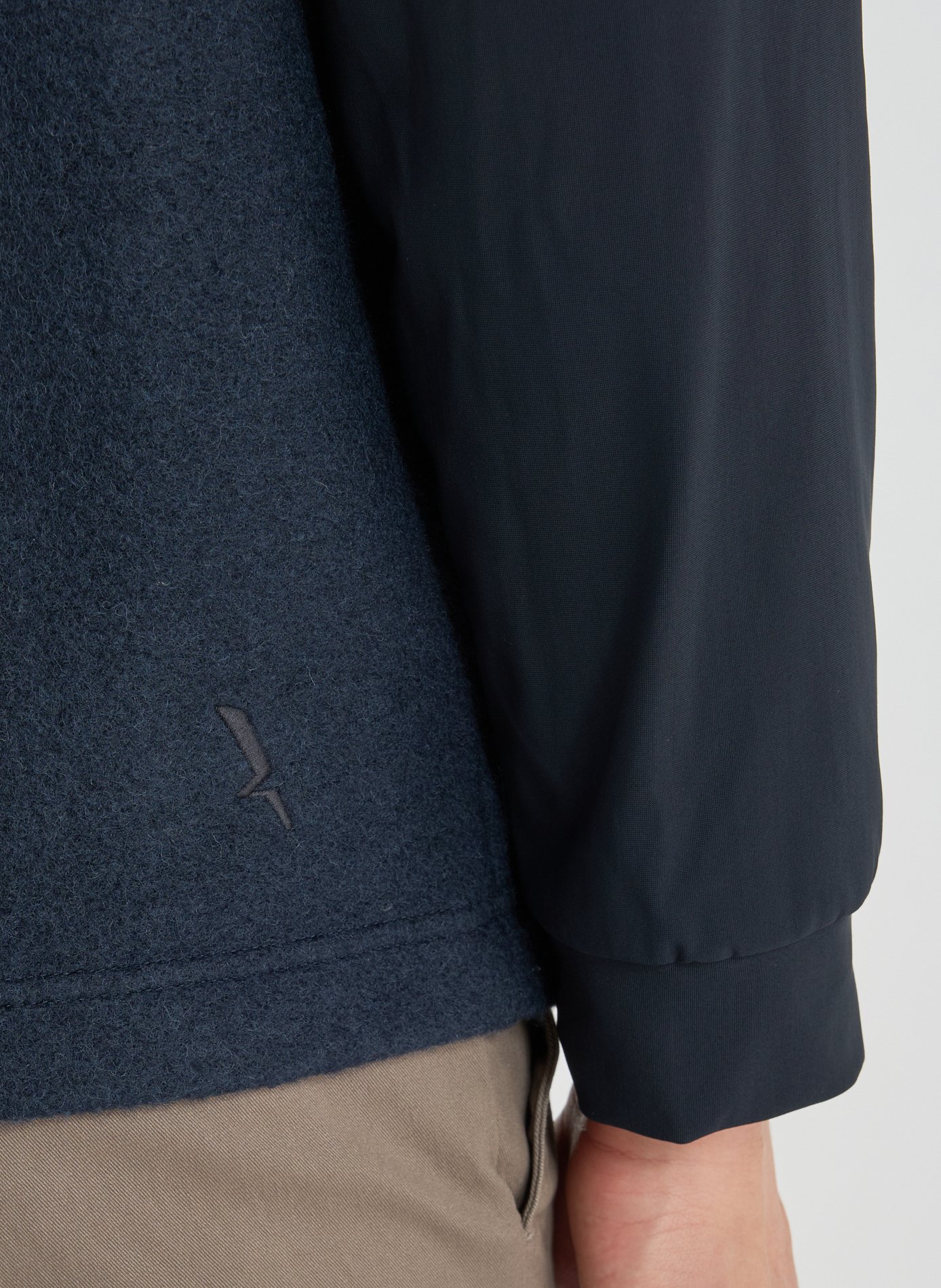 Doudoune sans manches à col montant AIGLE Bleu